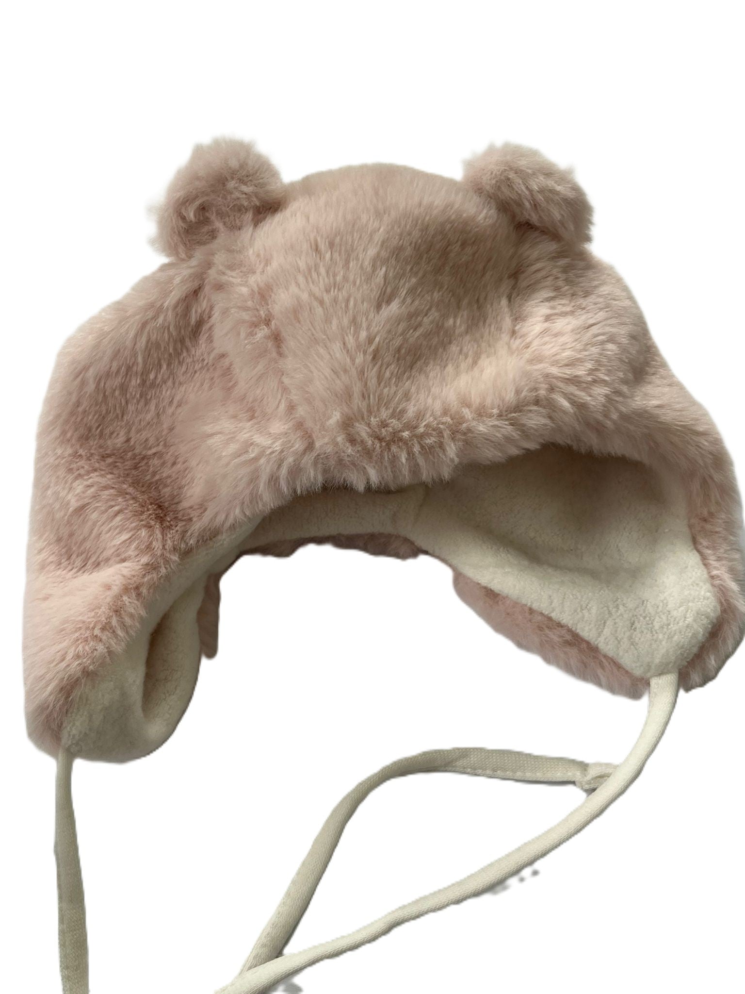 Pink Bear Ear Hat