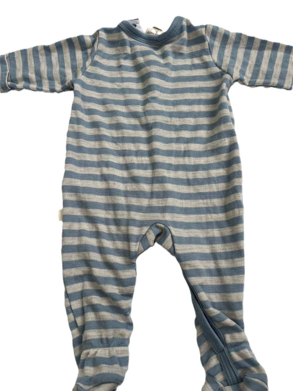 Baby Baby Merino Striped Sleepsuit (3-6mon)