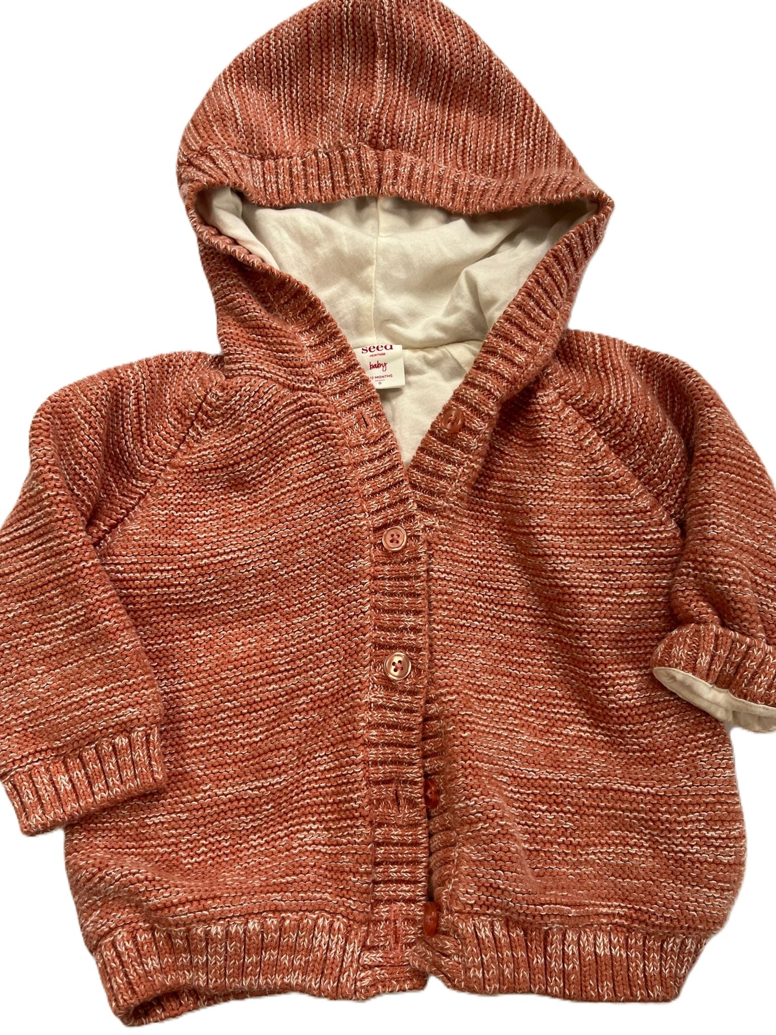 Seed Knitted Hoodie (6-12mon)