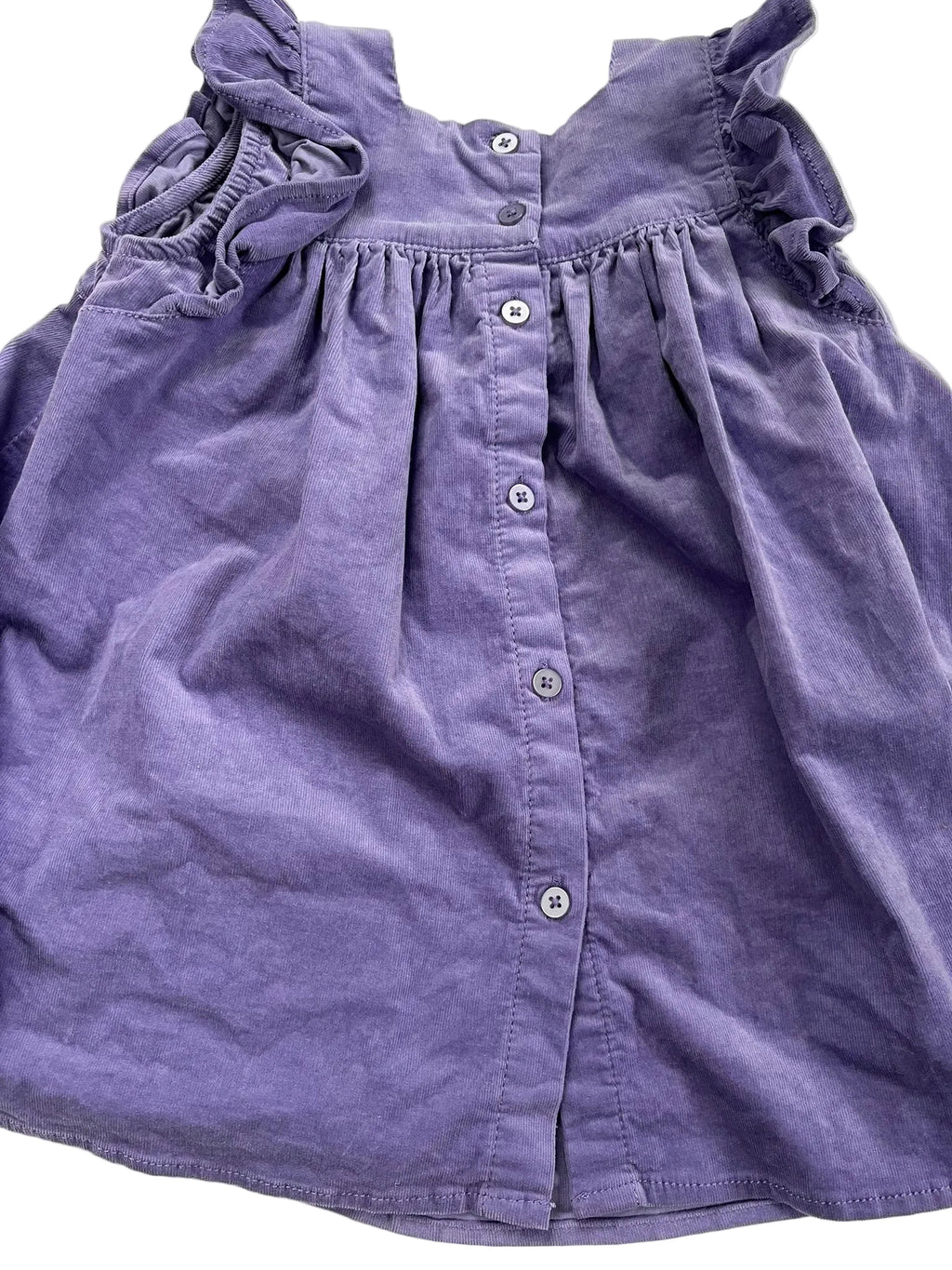 Purple Corduroy Dress (6-12mon)