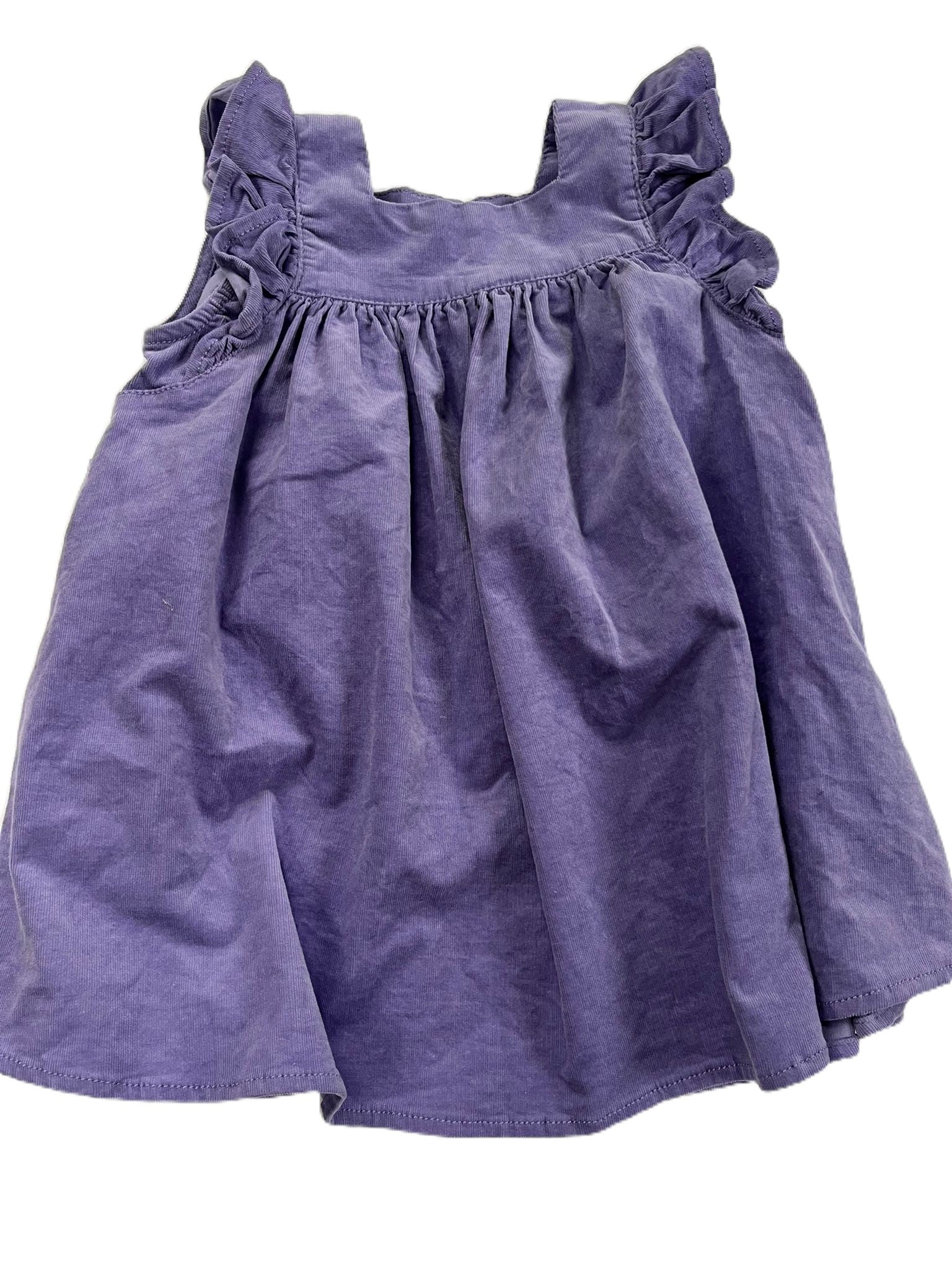 Purple Corduroy Dress (6-12mon)