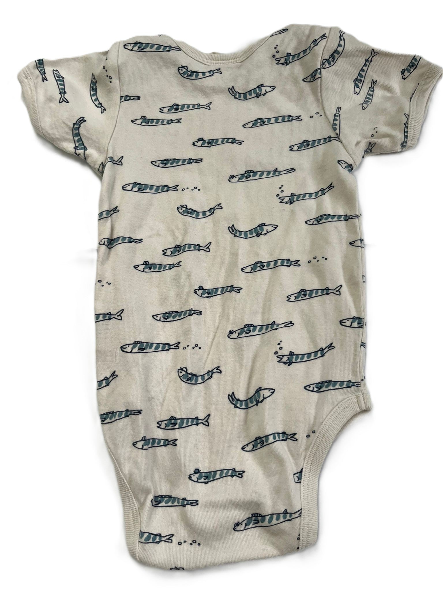 Nature Baby Fish Onesie (6-12mon)