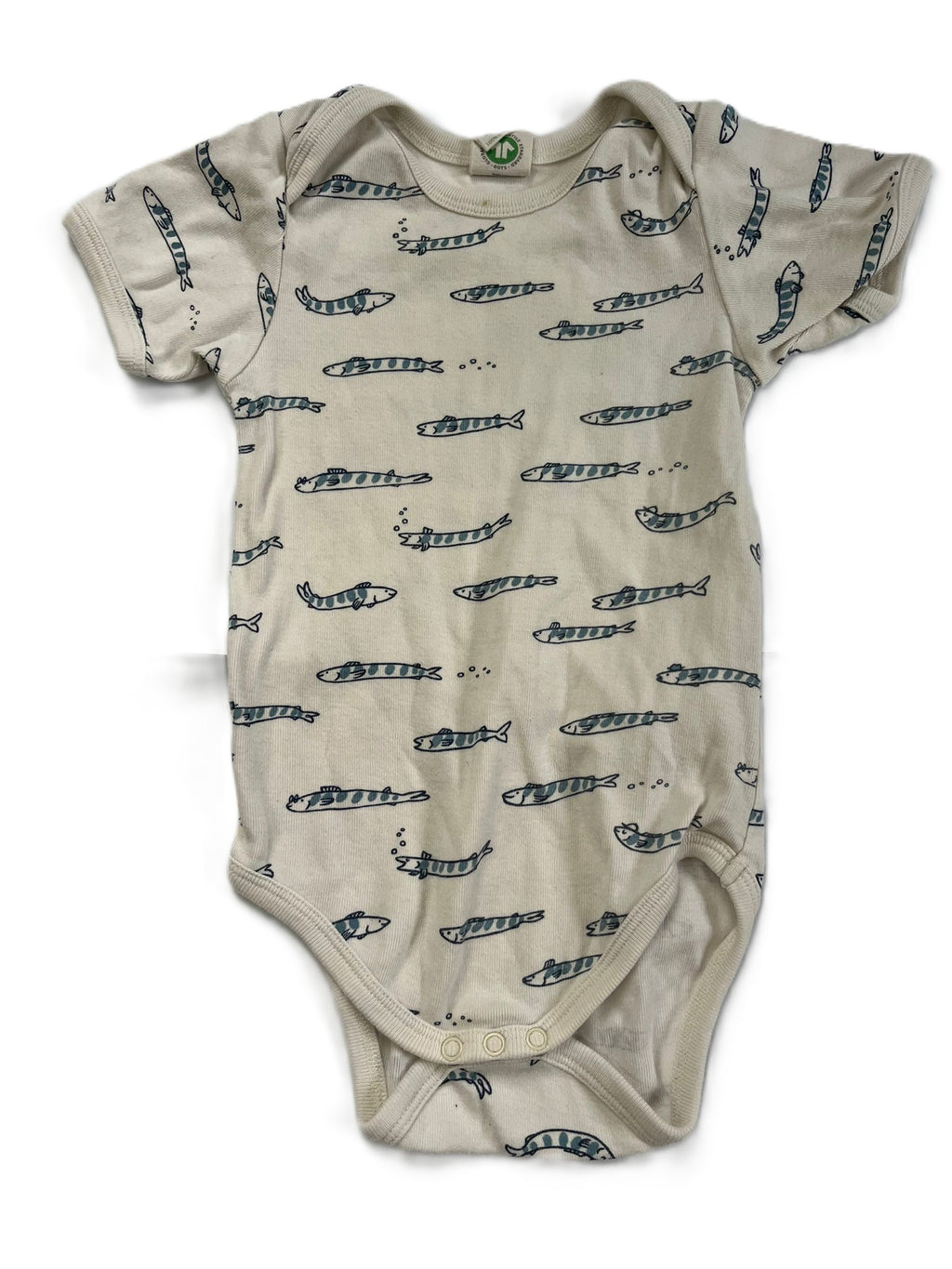 Nature Baby Fish Onesie (6-12mon)