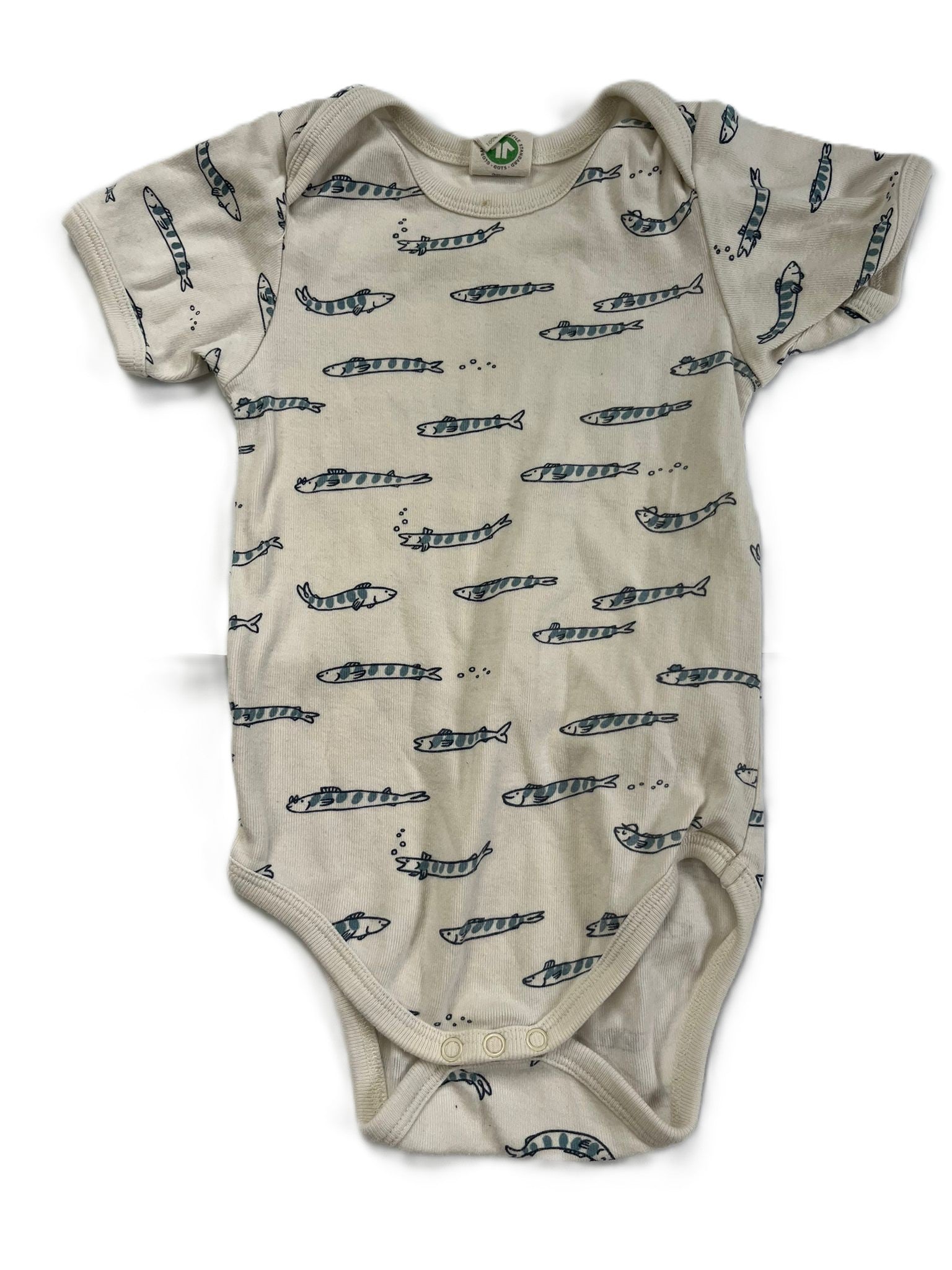 Nature Baby Fish Onesie (6-12mon)
