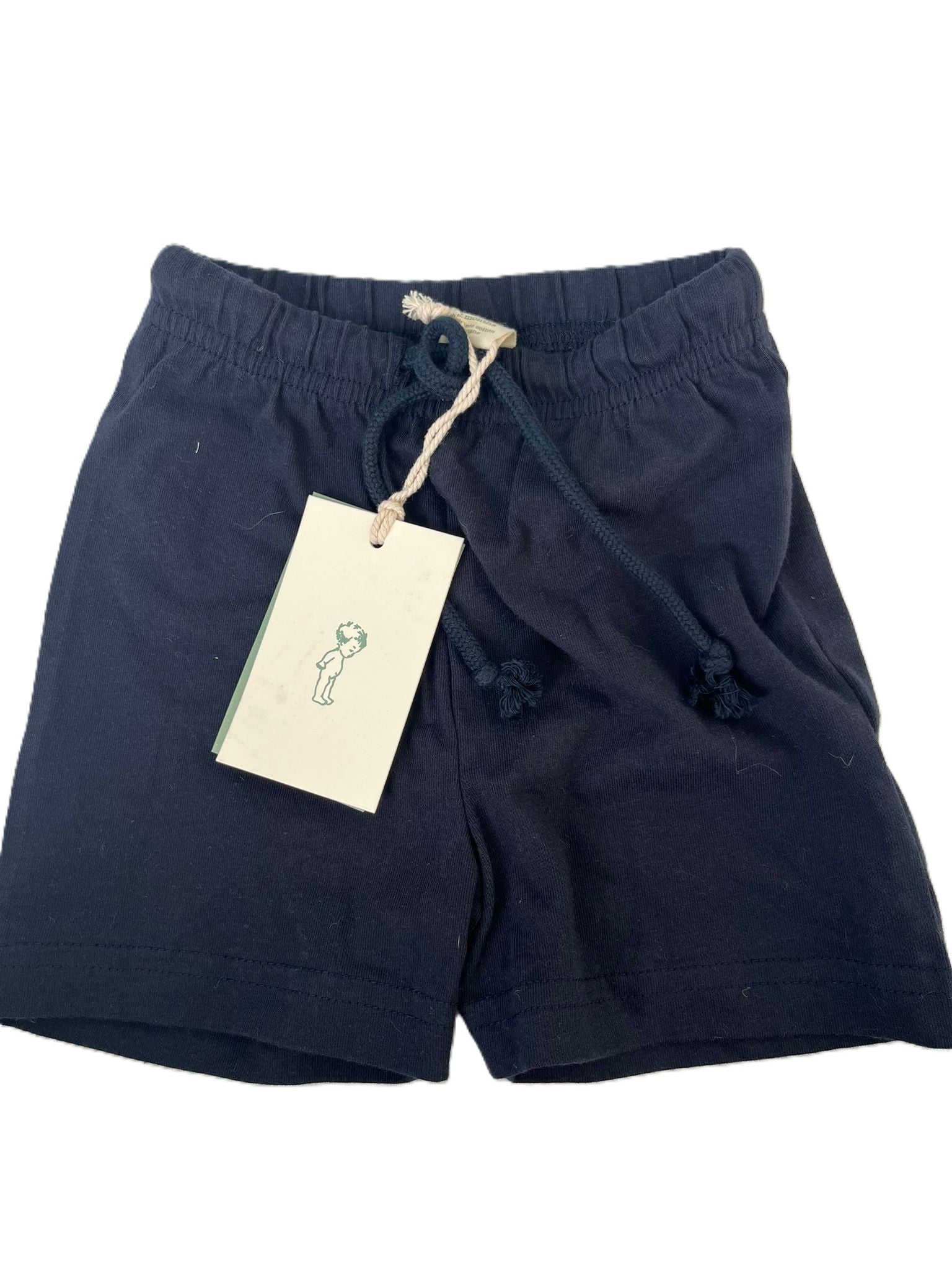 Nature Baby Navy Shorts (6-12mon)