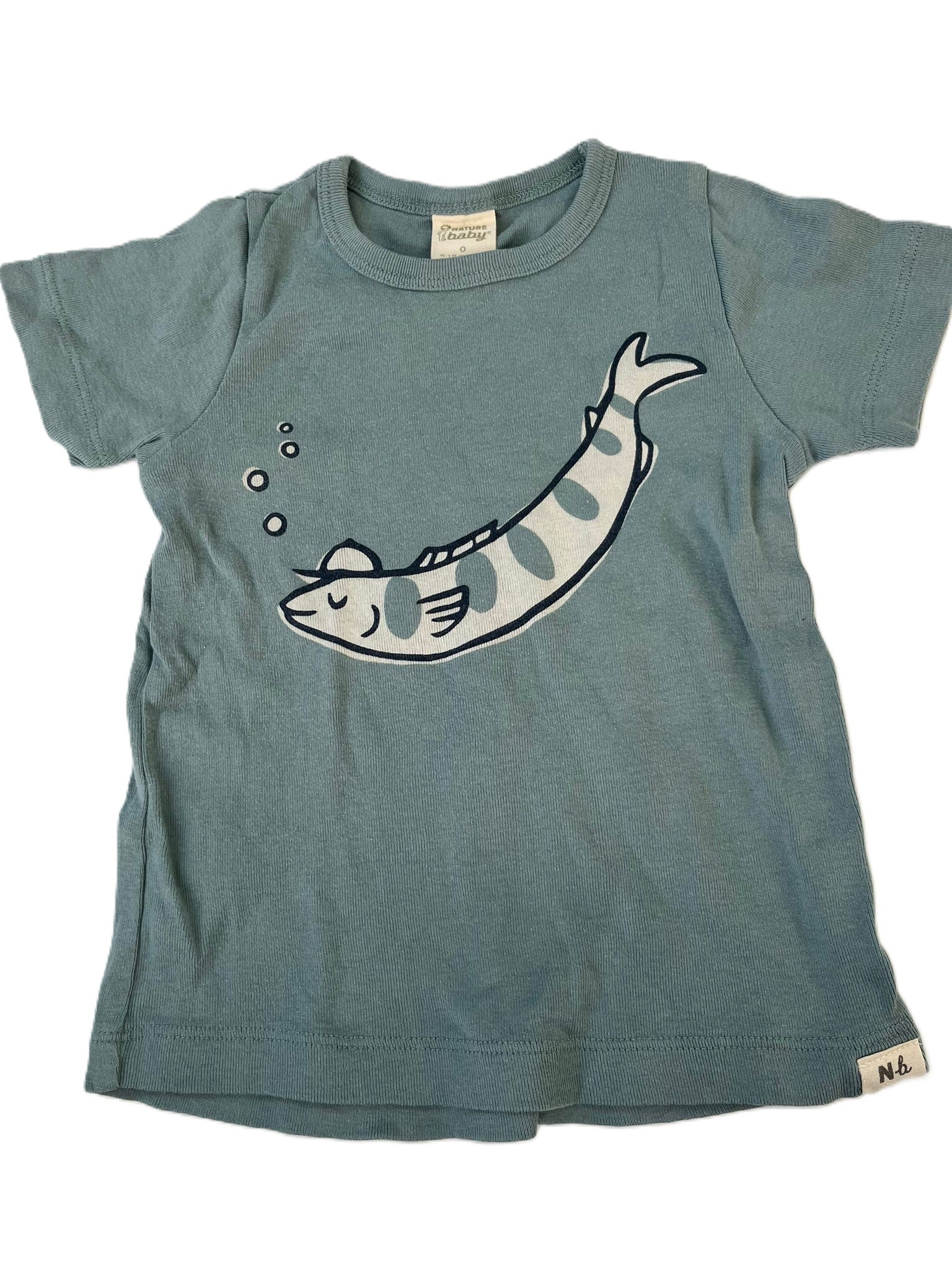 Nature Baby Fish T-shirt (6-12mon)