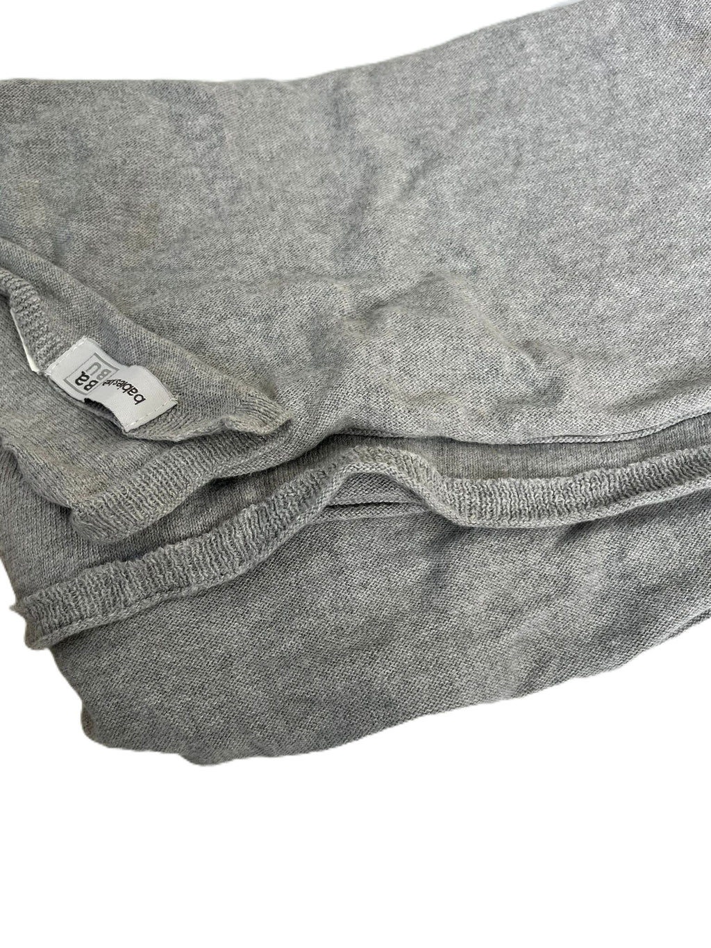 BaBu Grey Organic Cotton Blanket