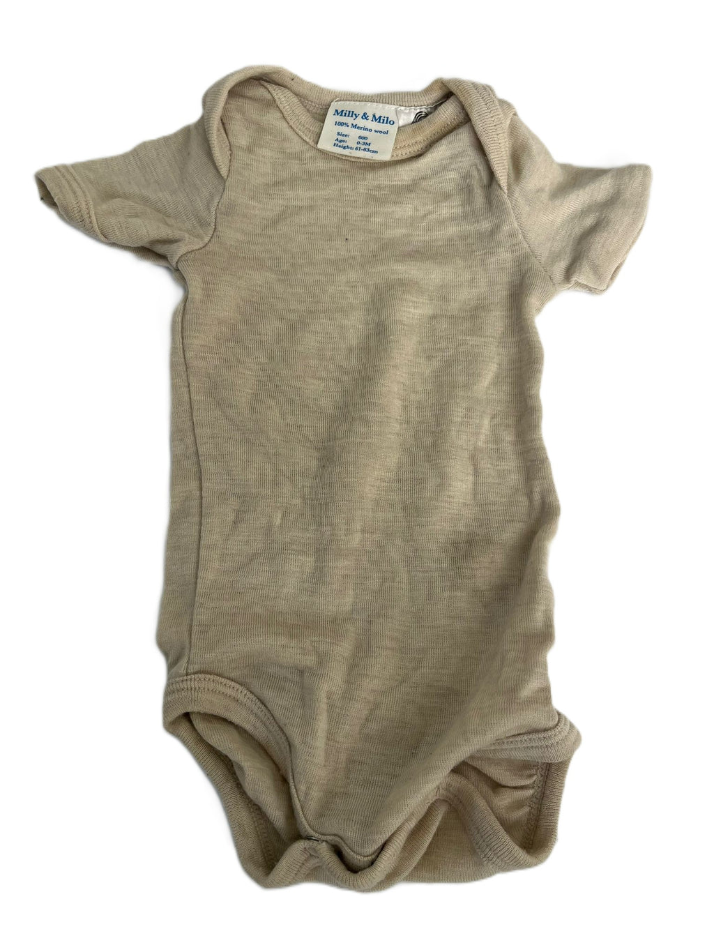 Milly&Milo Merino Onesie (0-3mon)