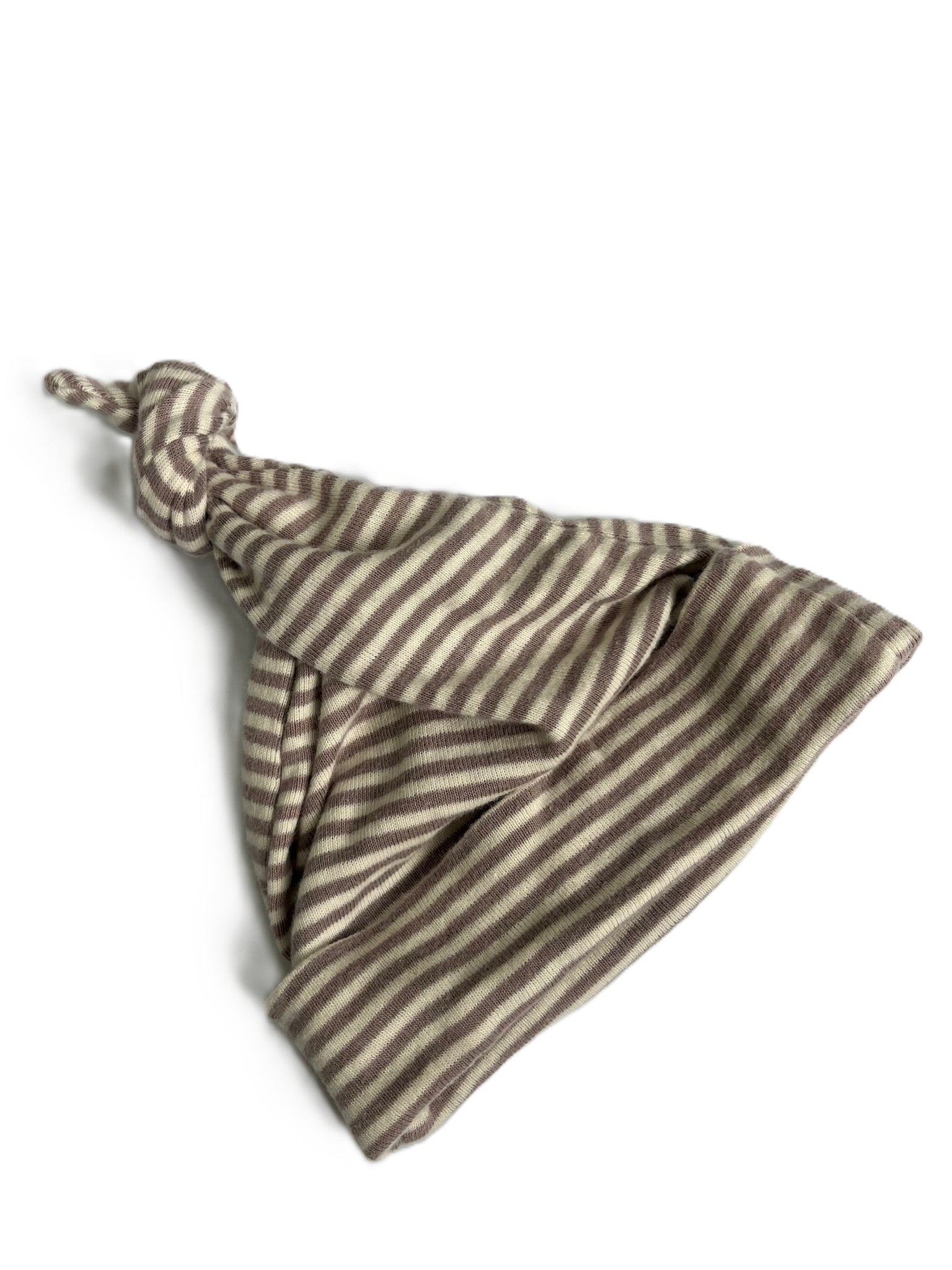 Nature Baby Striped Beanie (6-12mon)