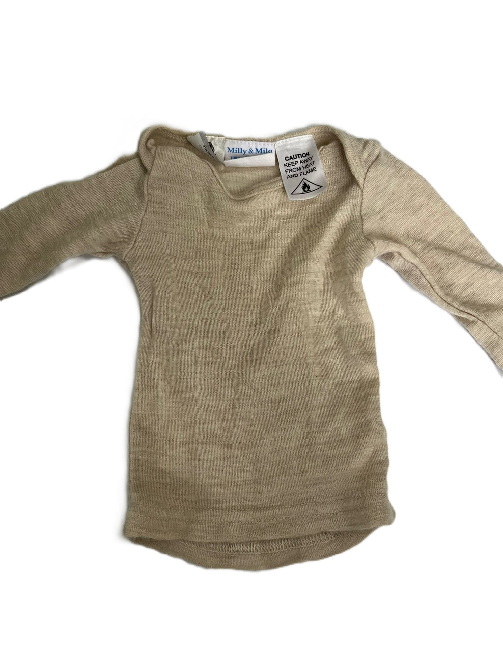 Milly&Milo Merino Beige Long Sleeve (NB)