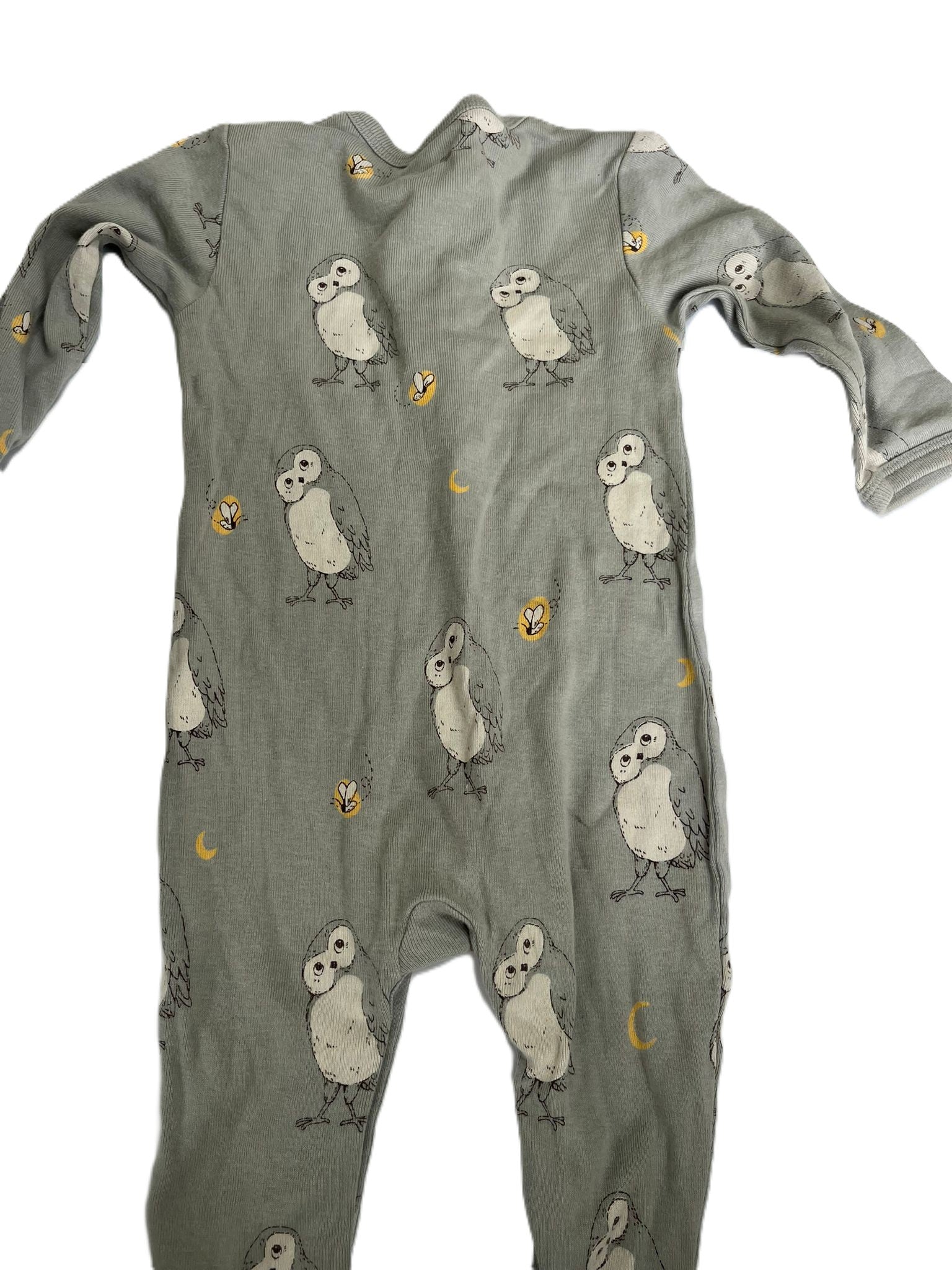 Nature Baby Owl Sleepsuit (3-6mon)