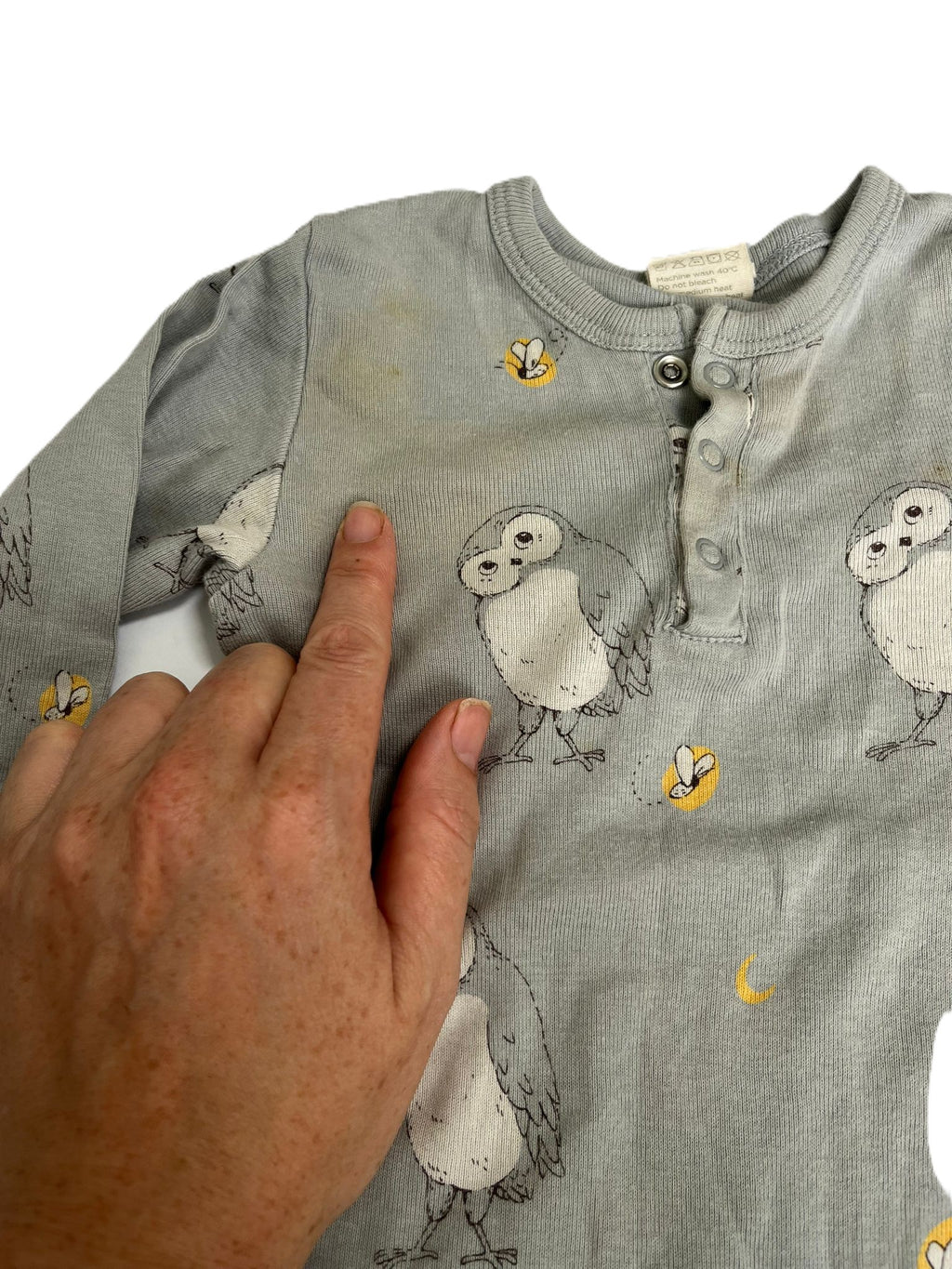 Nature Baby Owl Sleepsuit (3-6mon)