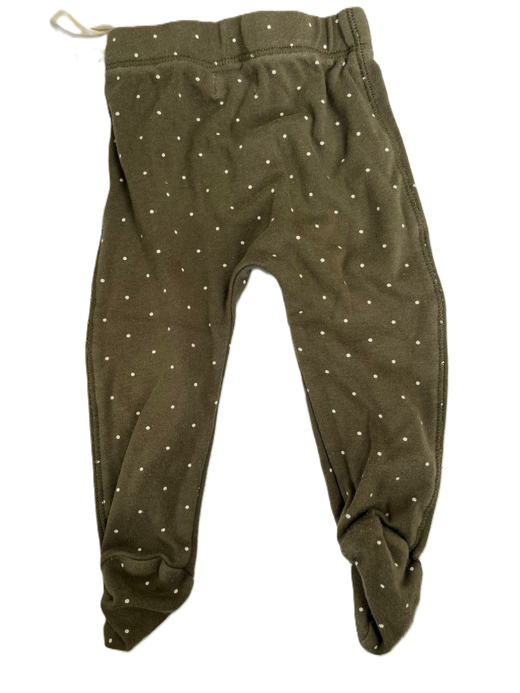 Jamie Kay Green Polka-dot Pants (3-6mon)