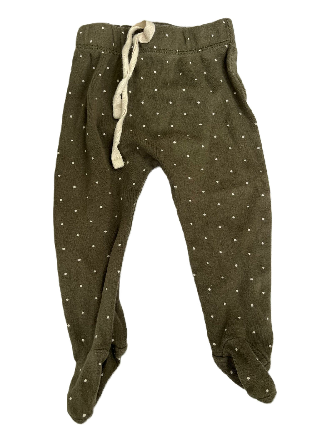Jamie Kay Green Polka-dot Pants (3-6mon)