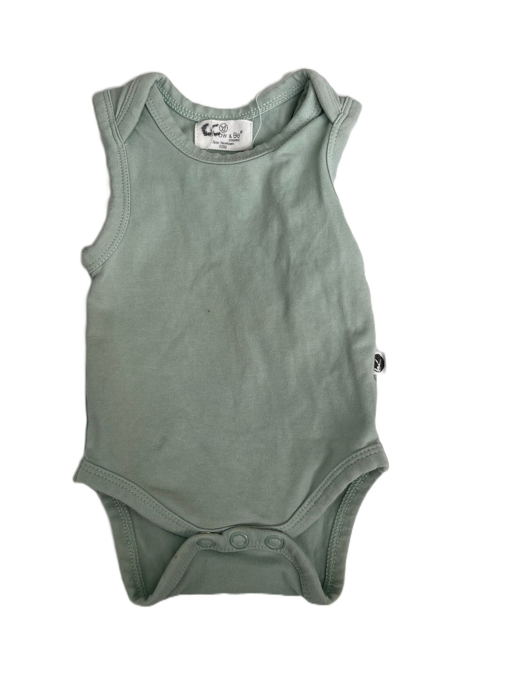 Burrow&Be Blue Onesie (NB)
