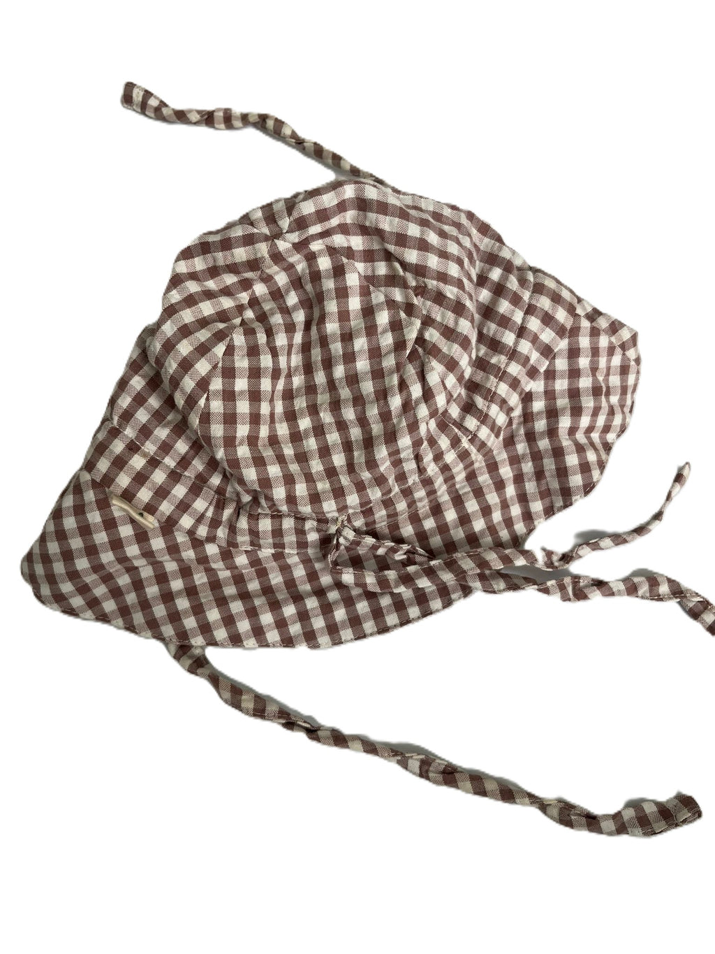 Nature Baby Gingham Hat (small)