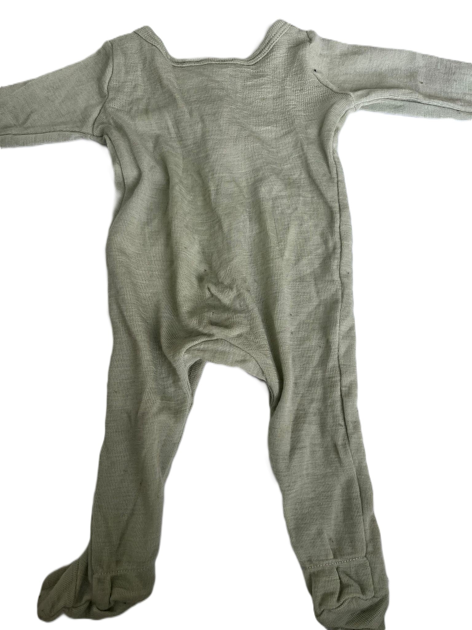 Milly&Milo Merino Olive Sleepsuit (PREM)