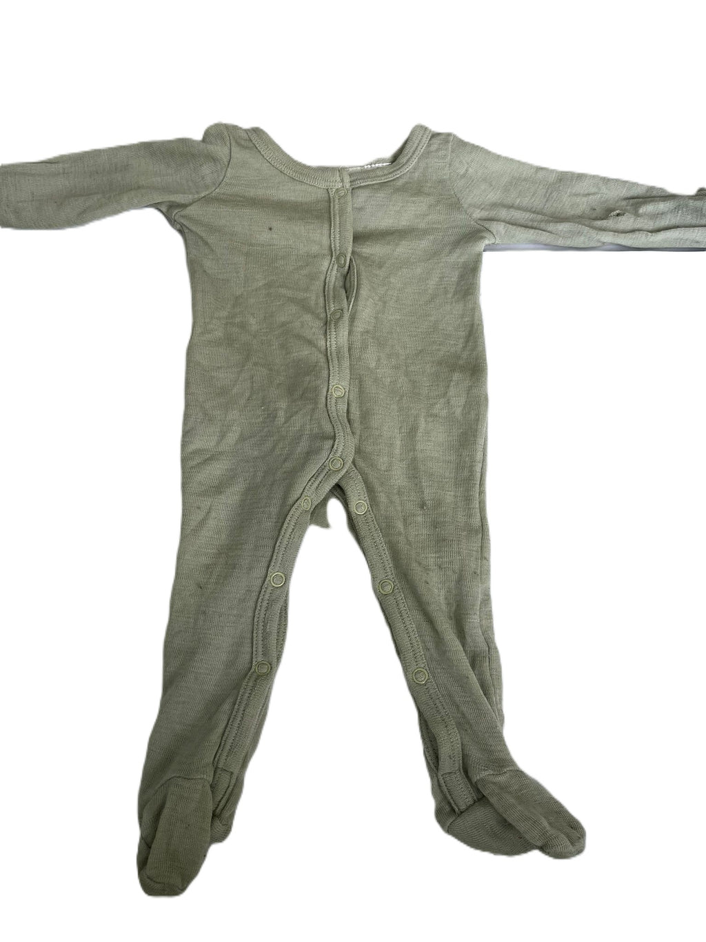 Milly&Milo Merino Olive Sleepsuit (PREM)