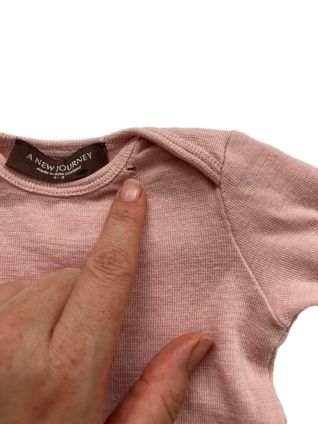 A New Journey Merino long sleeve (0-3mon)