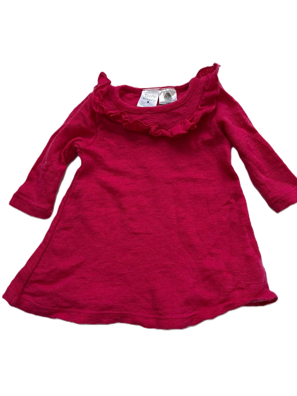 Teeny Weeny Merino Dress (0-3mon)