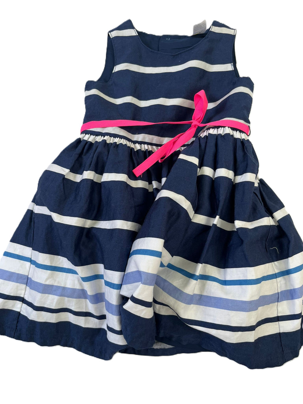 Carter's Blue Striped Dress (12mon)