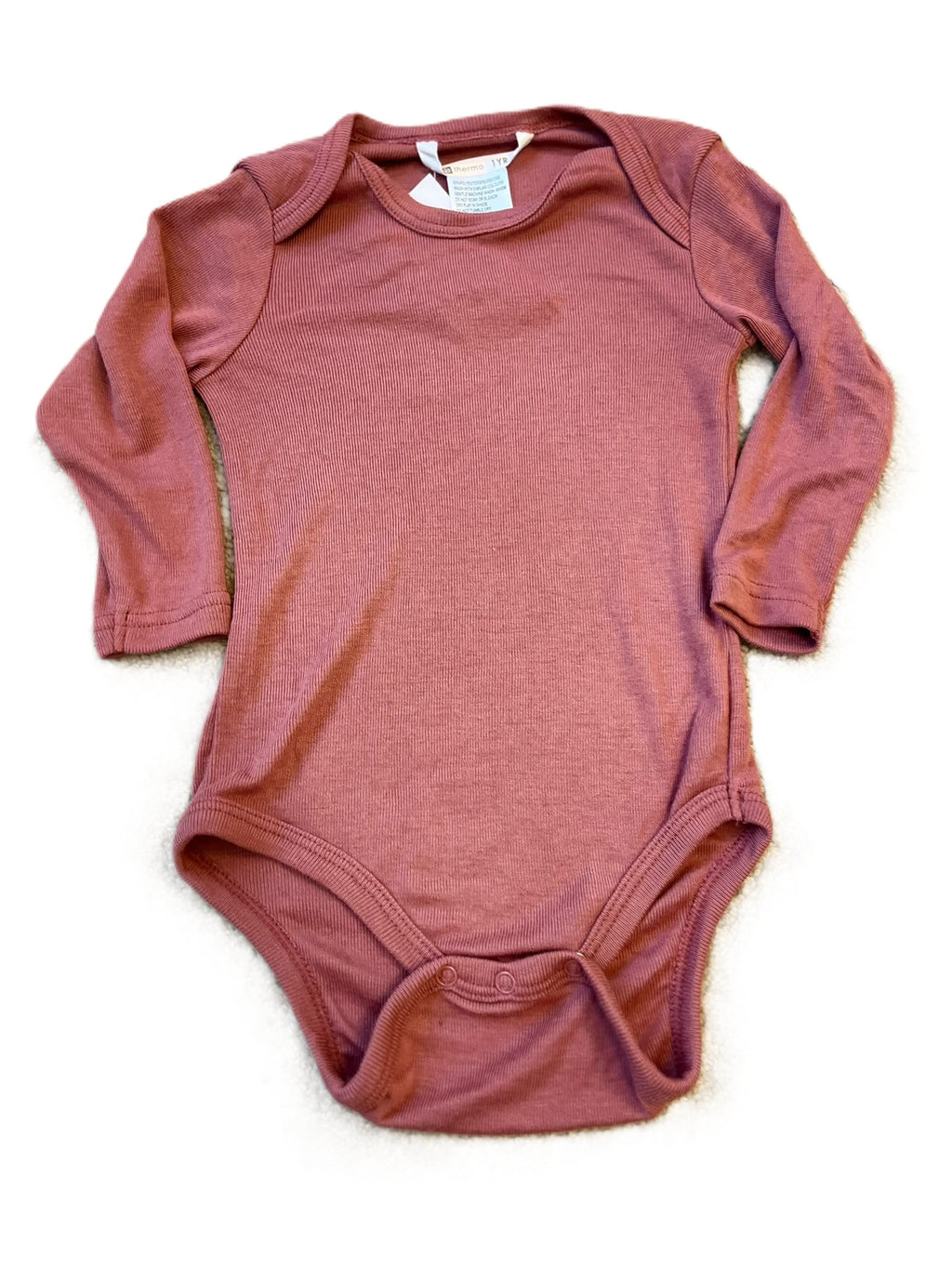Thermo Long Sleeve Onesie (1yr)