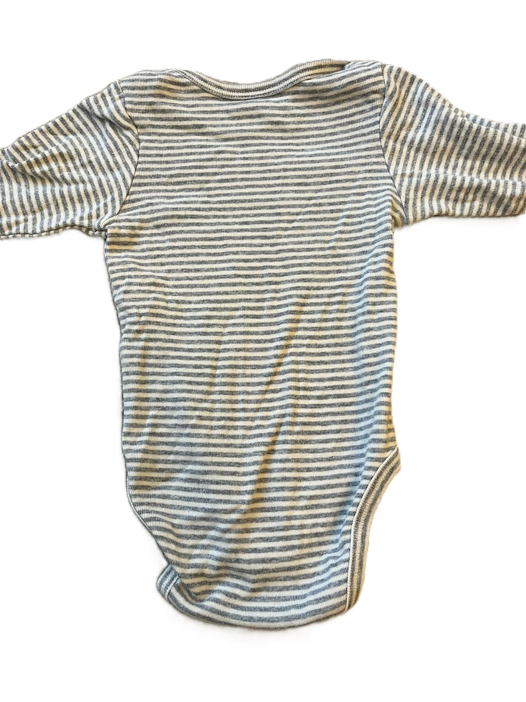 Nature Baby Striped Onesie and Beanie Set (3-6mon)
