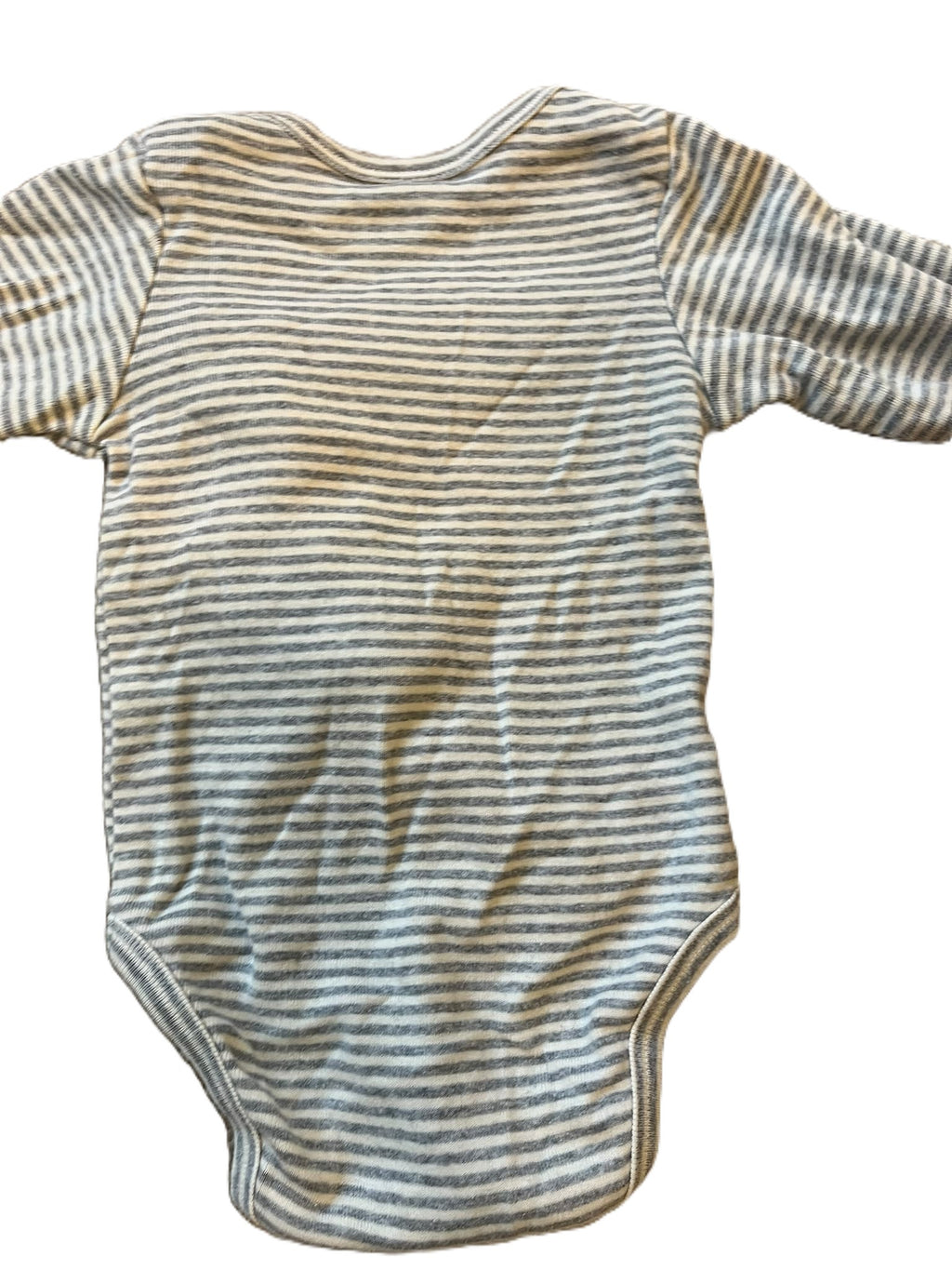 Nature Baby Striped Onesie and Beanie Set (3-6mon)