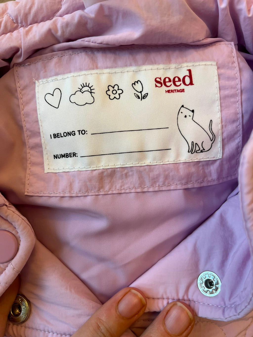 Seed Floral Quilted Jacket BNWOT (3-6mon)