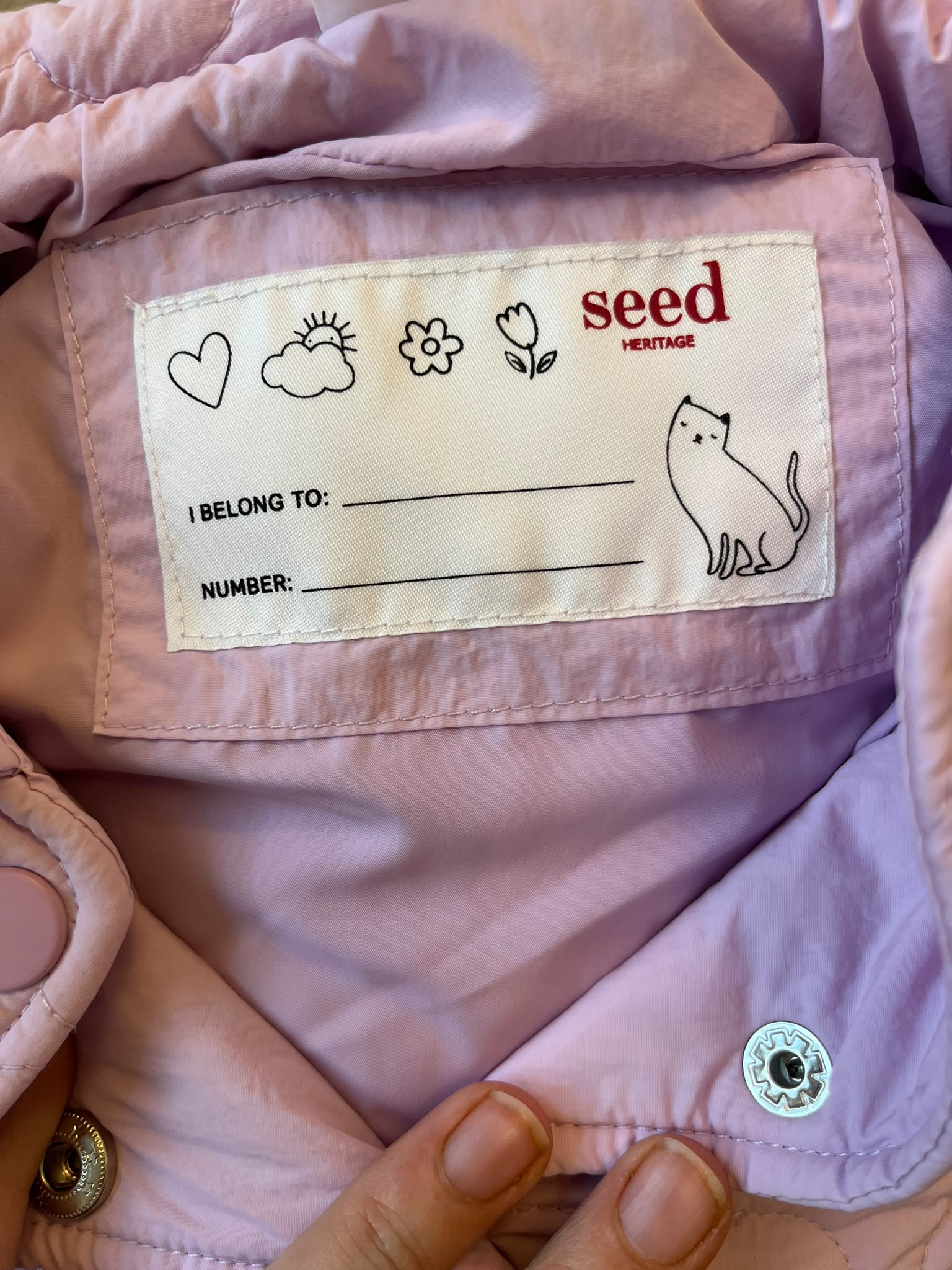 Seed Floral Quilted Jacket BNWOT (3-6mon)