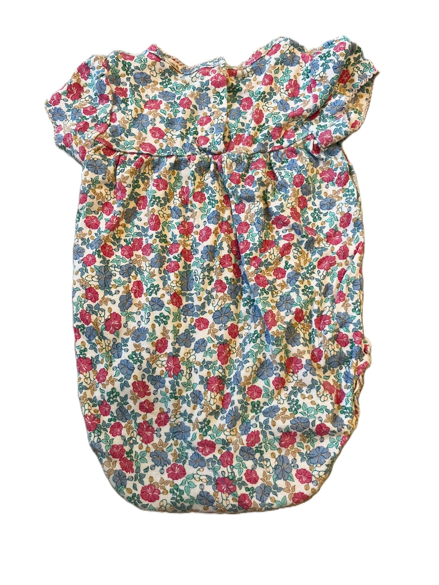 Konges Sløjd Floral Onesie (6mon)