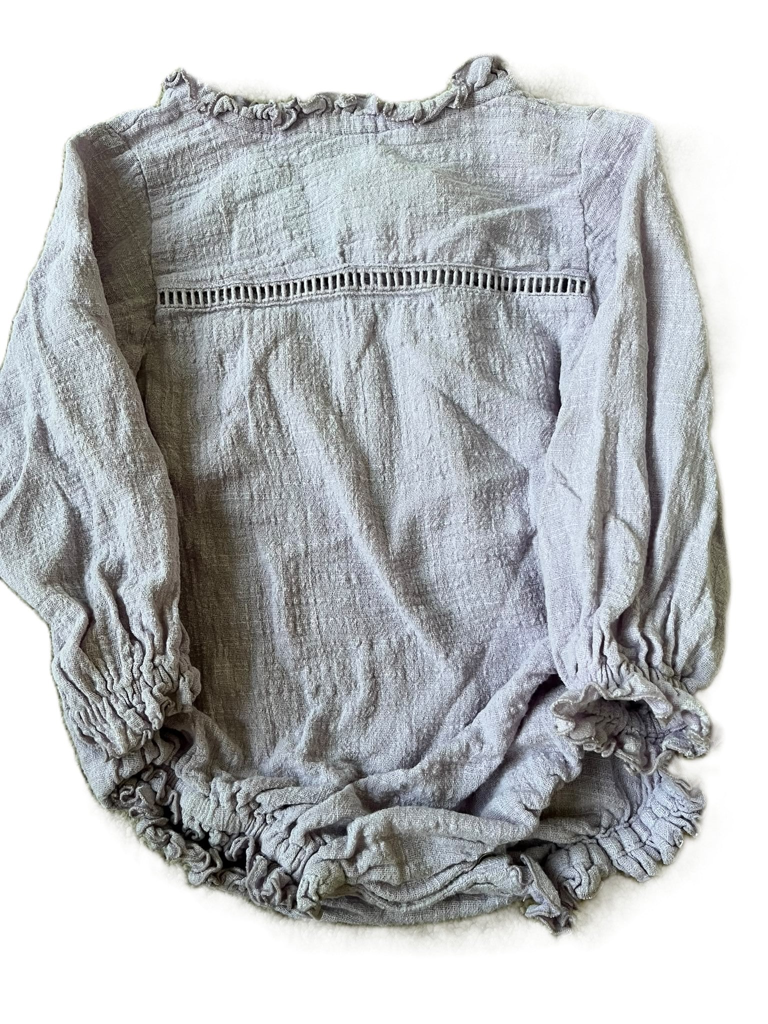 Illoura Purple Bloomer Onesie (1yr)