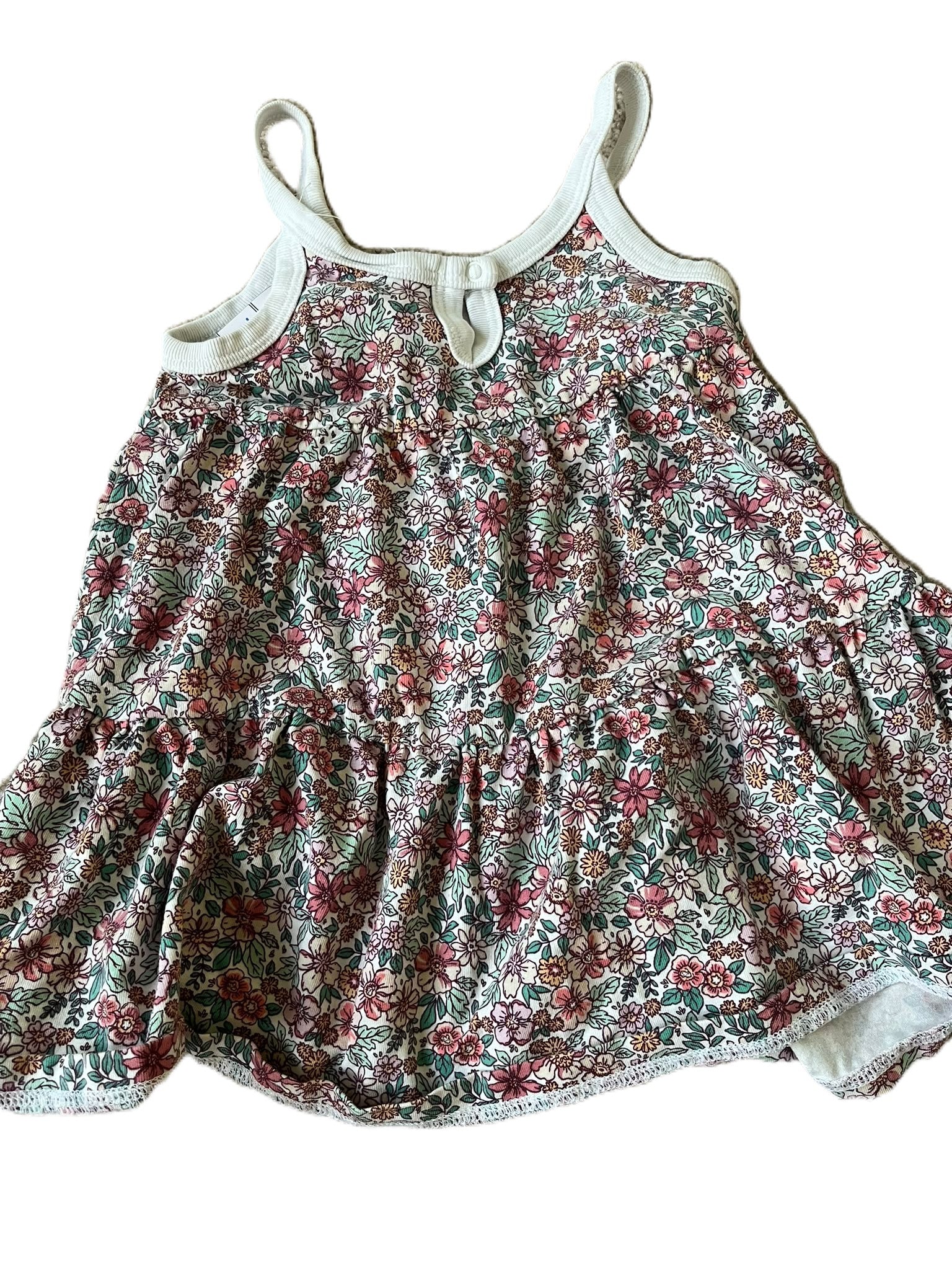 Dimples Floral Dress (12mon)