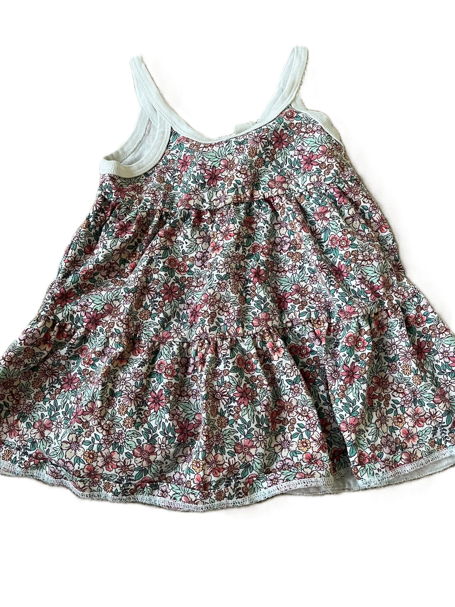 Dimples Floral Dress (12mon)