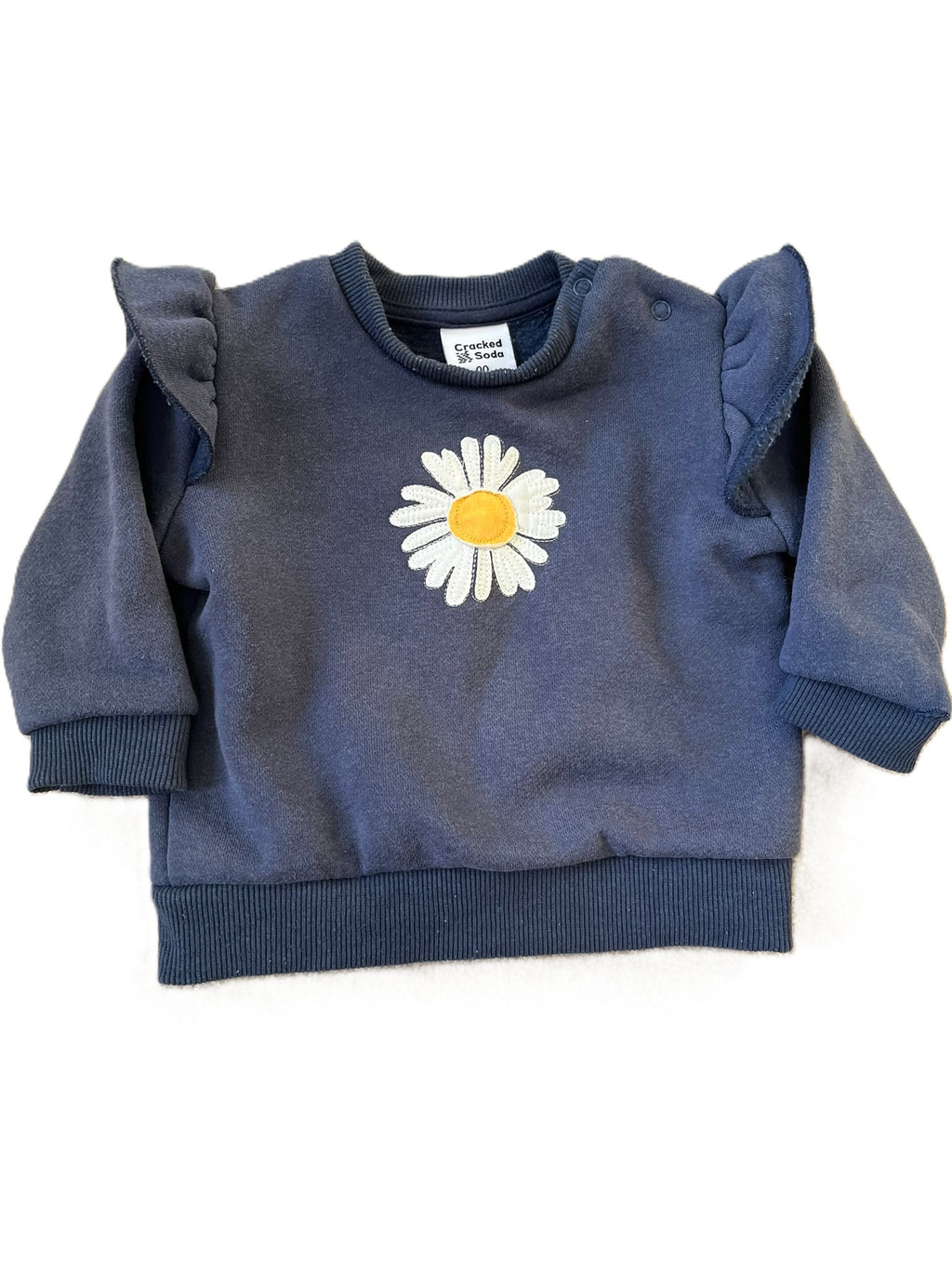 Cracked Soda Flower Sweatshirt and Pants (3-6mon)