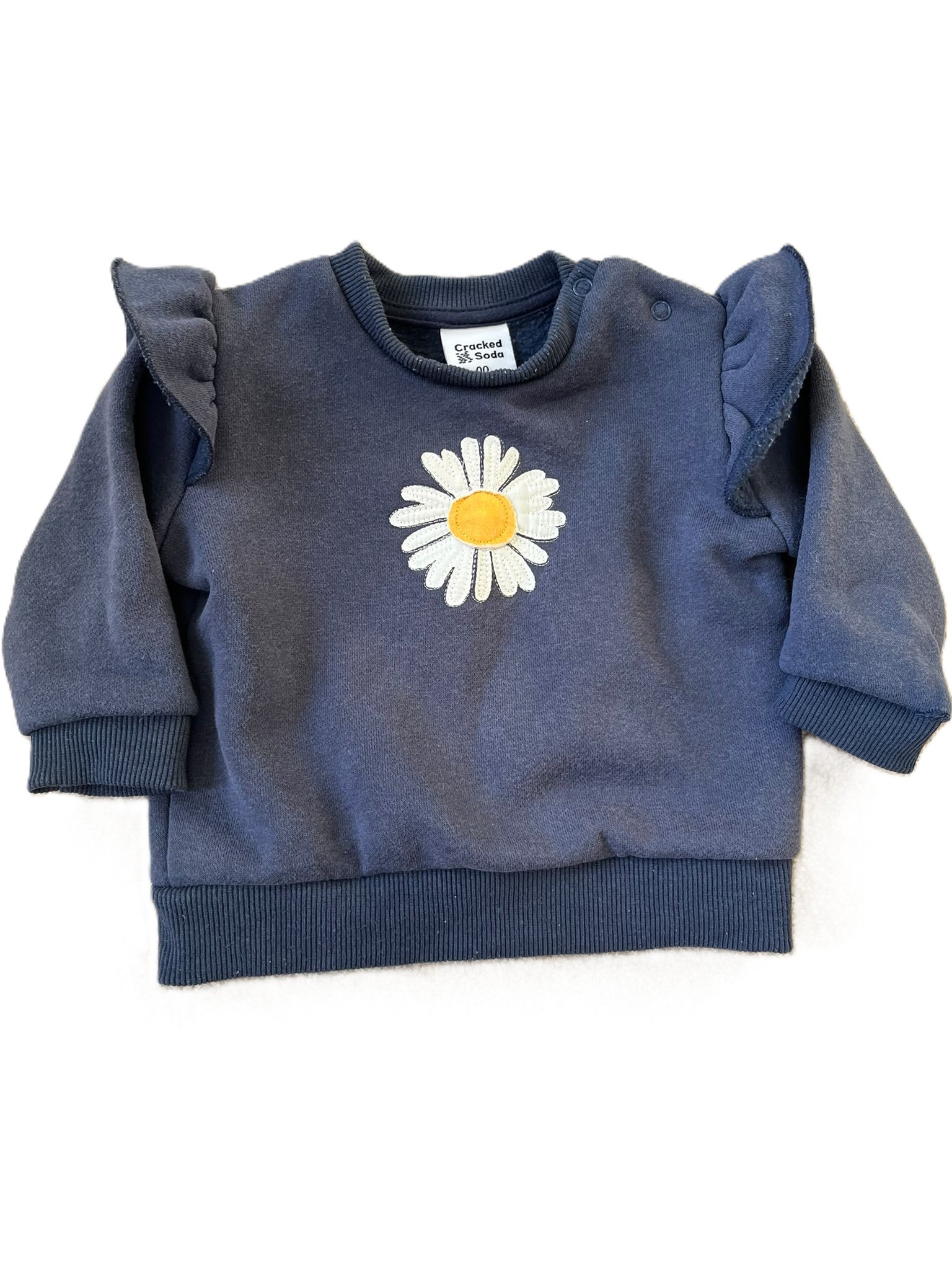 Cracked Soda Flower Sweatshirt and Pants (3-6mon)