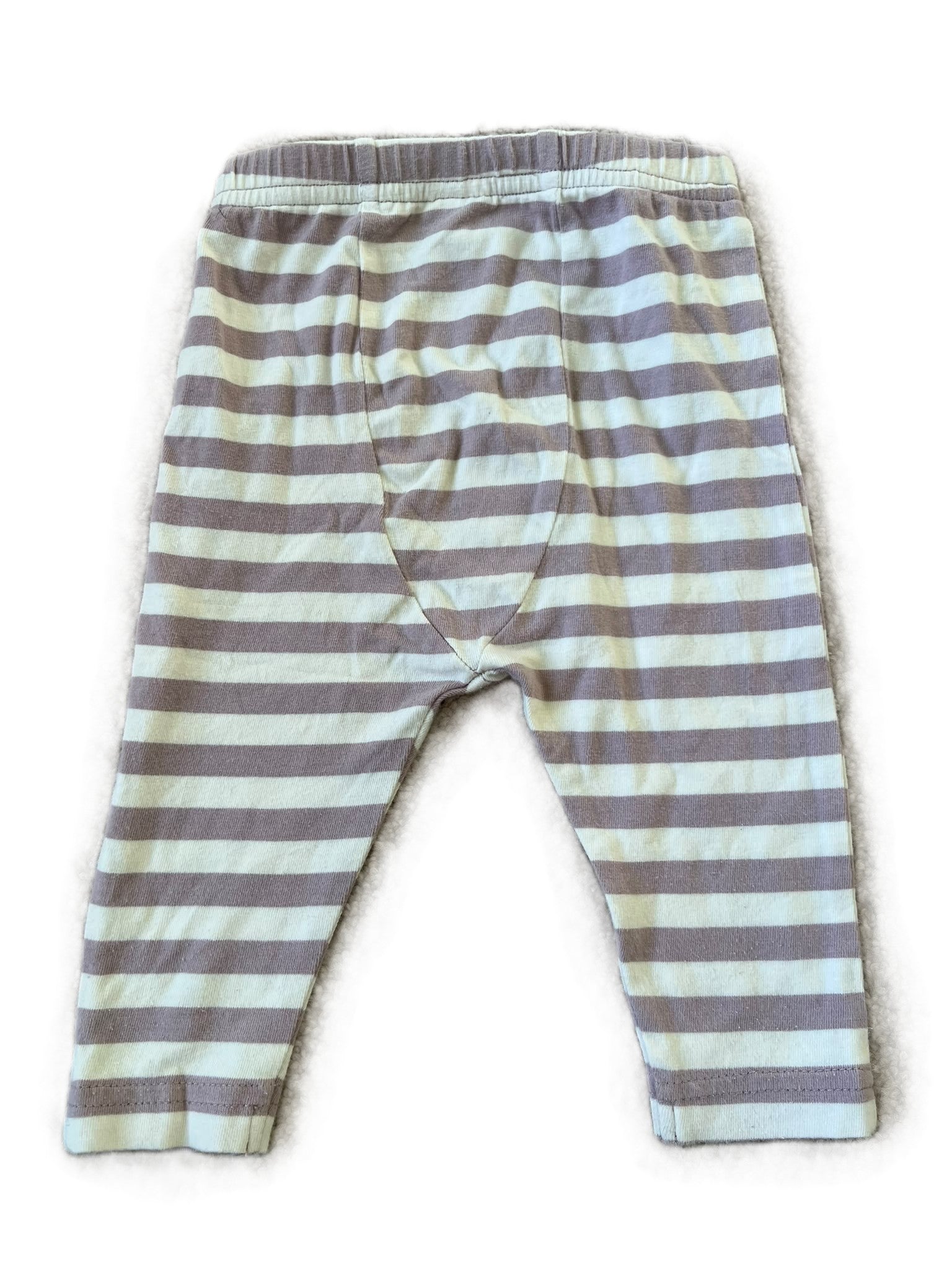 Nature Baby Lilac Striped Pants (3-6mon)
