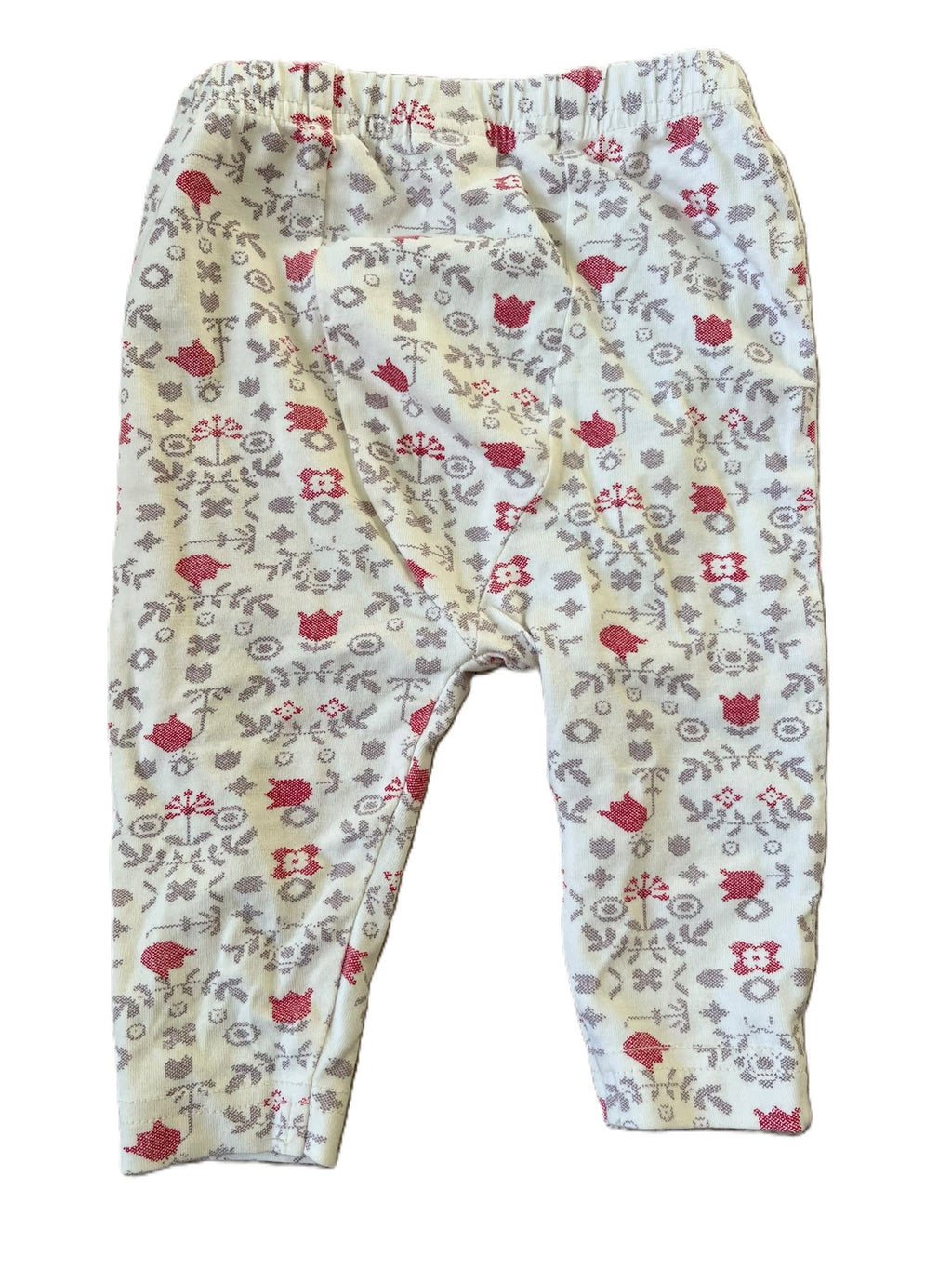 Nature Baby Abstract Flower Pants (3-6mon)