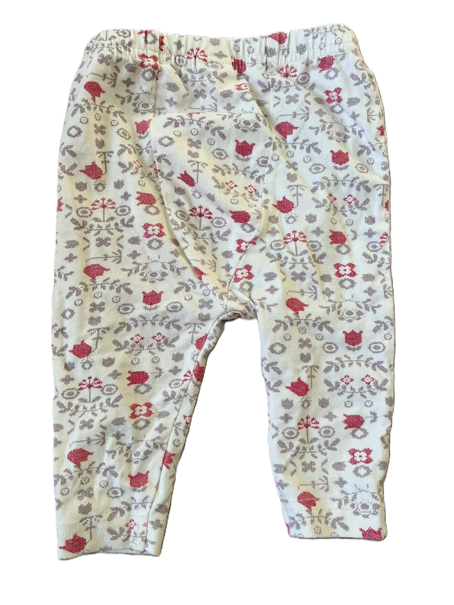 Nature Baby Abstract Flower Pants (3-6mon)