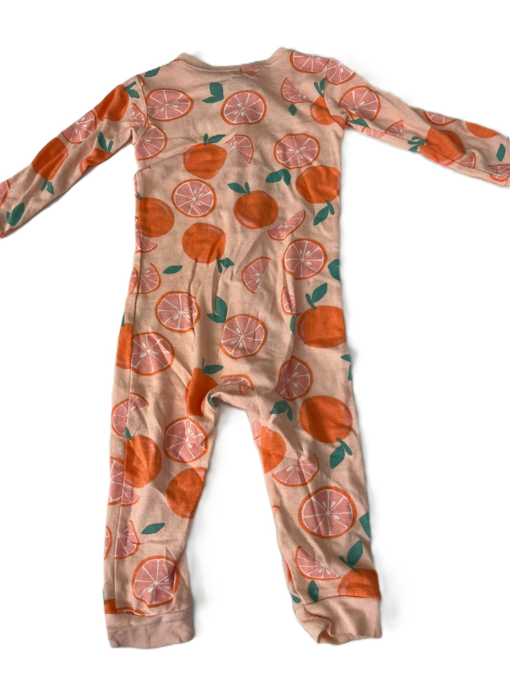 Cater's Orange Sleepsuit (2yr)