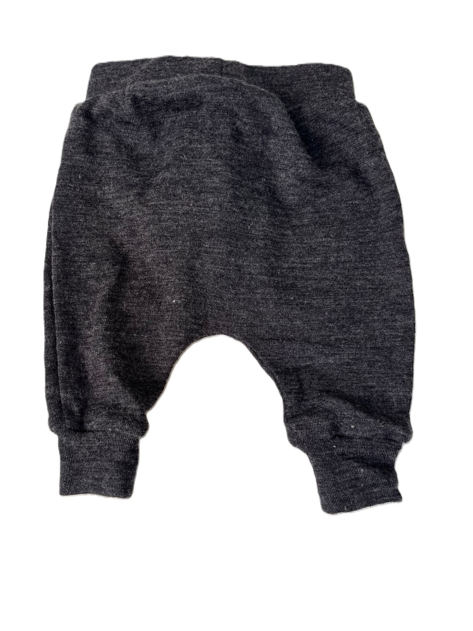 Ricochet Baby grey Merino Pants (NB)