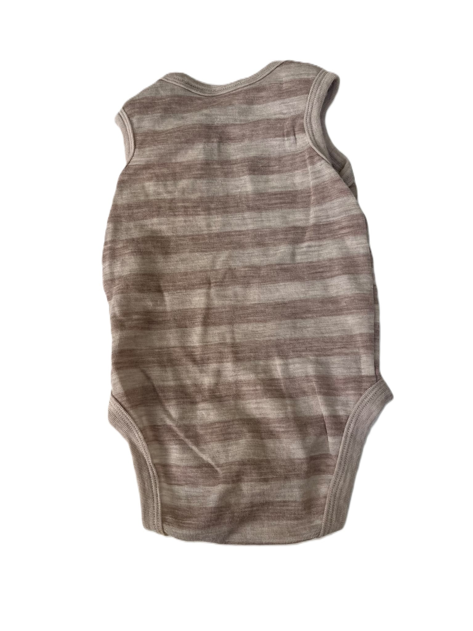BabyBaby Merino Striped Singlet (3-6m)