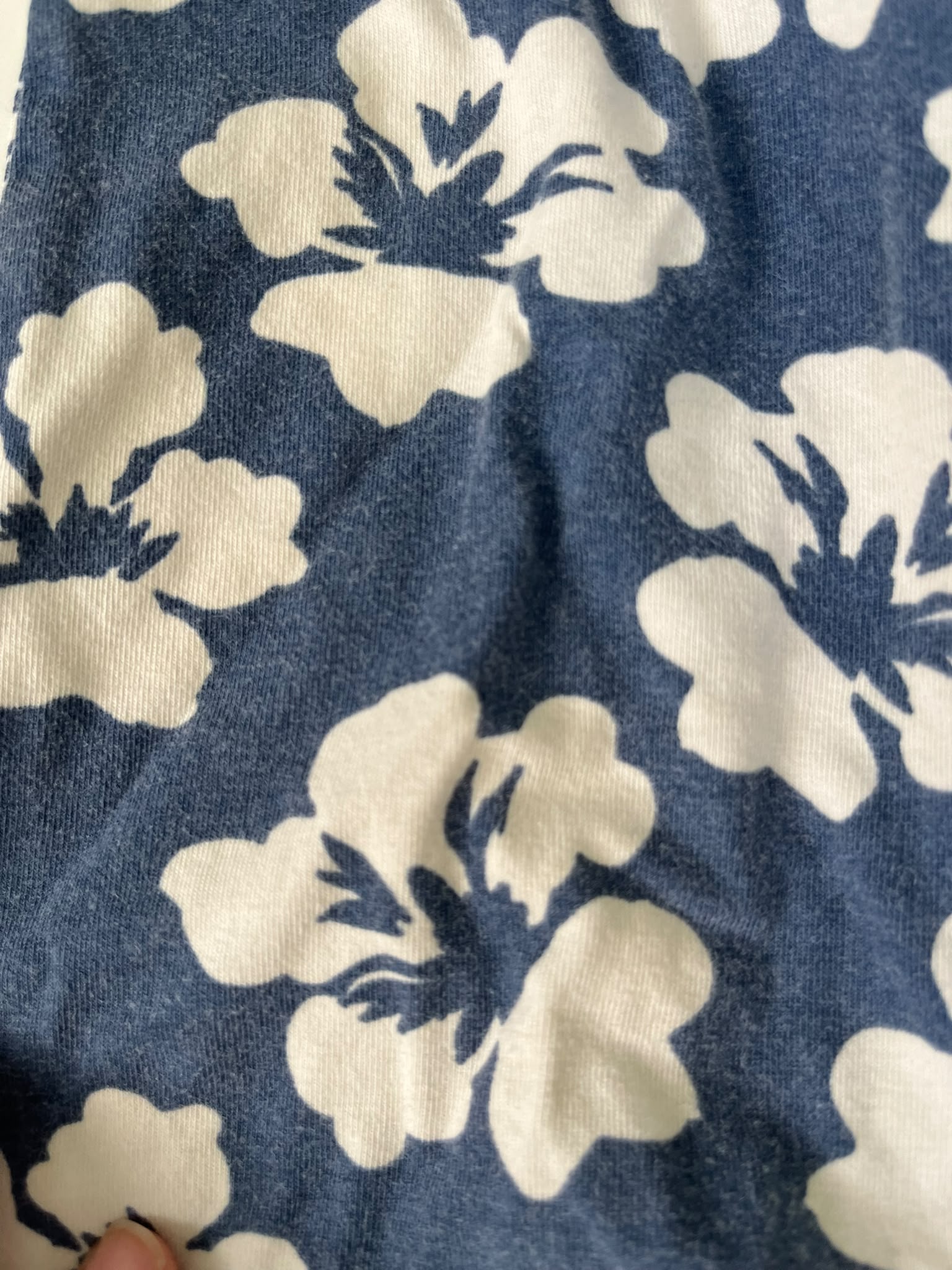 BONDS Navy Floral Wondersuit (3-6m)