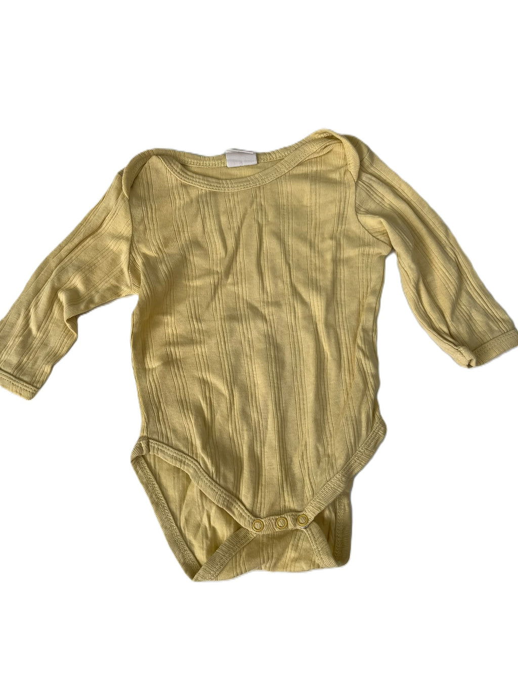 Nature Baby Yellow Onesie (0-3m)