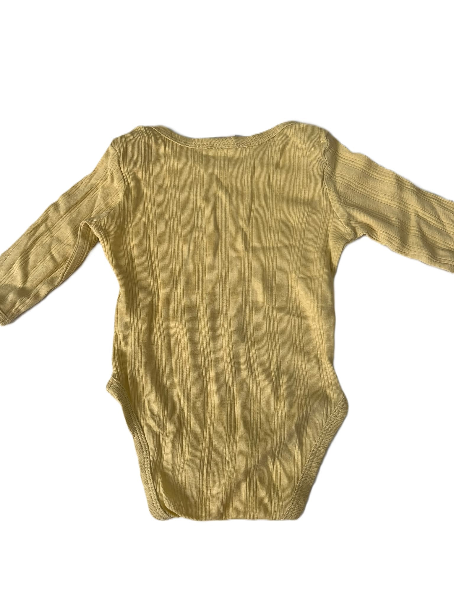 Nature Baby Yellow Onesie (0-3m)
