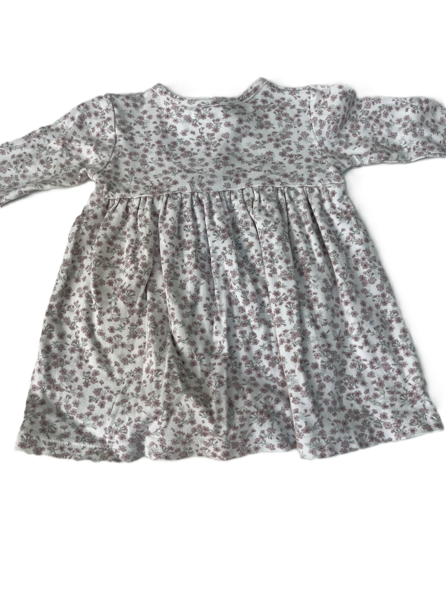 Jamie Kay Floral Long Sleeve Dress (3-6m)