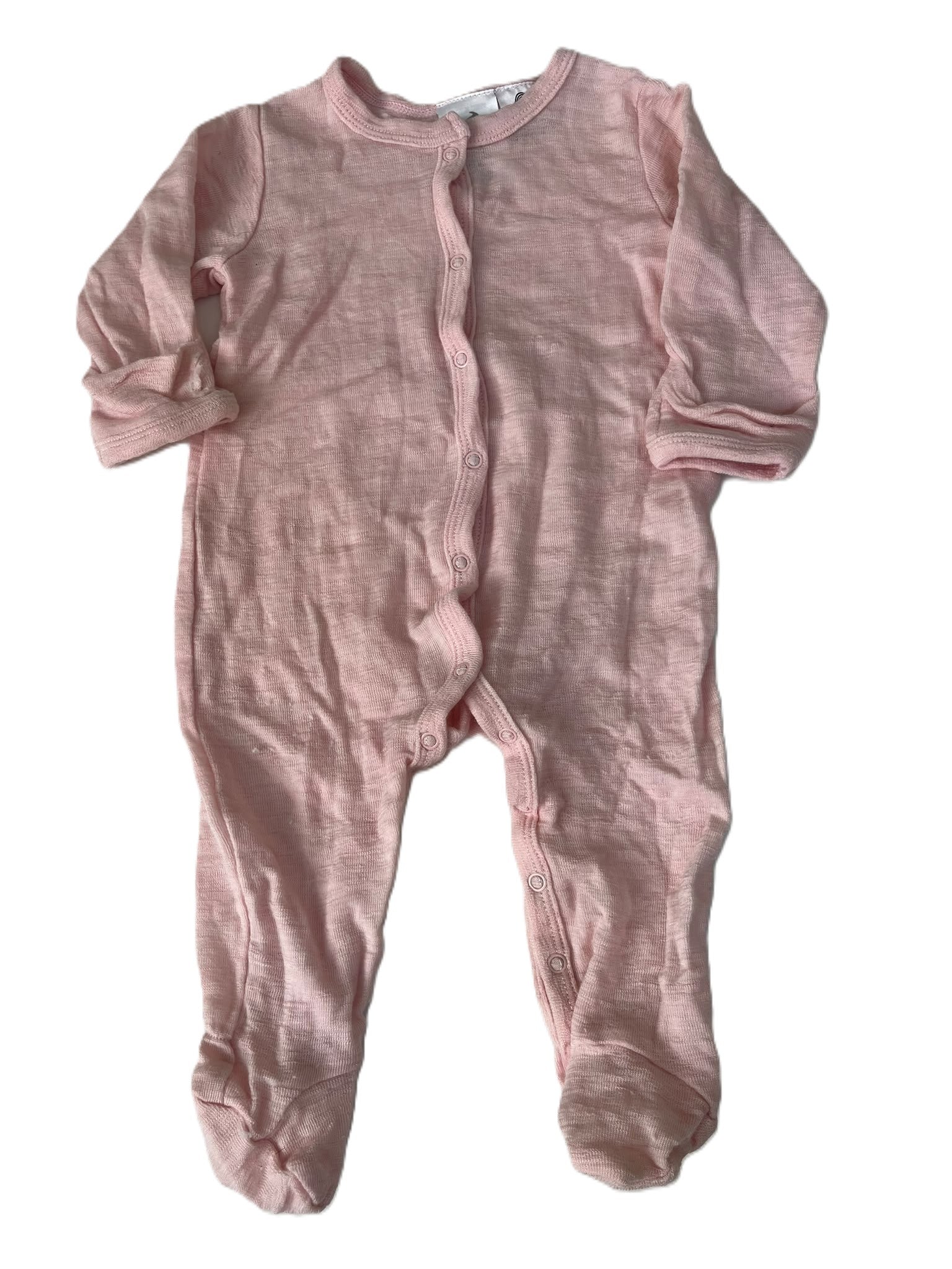 Superfit Pink Merino Sleepsuit (3-6m)