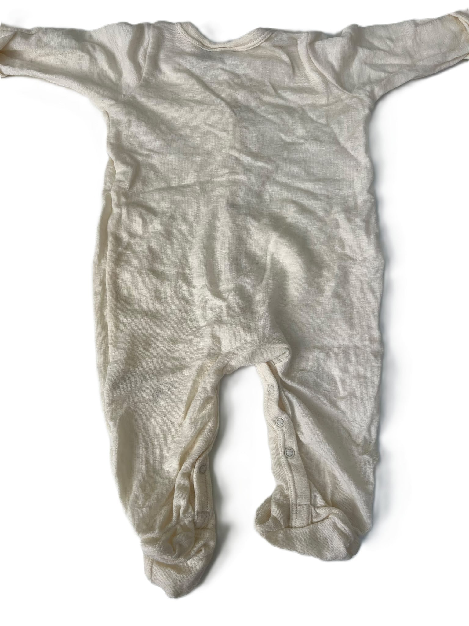 Superfit Merino Off-White Sleepsuit (3-6m)