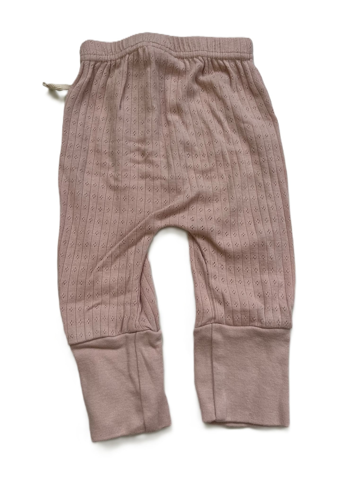 Nature Baby Pointelle Pants (0-3m)