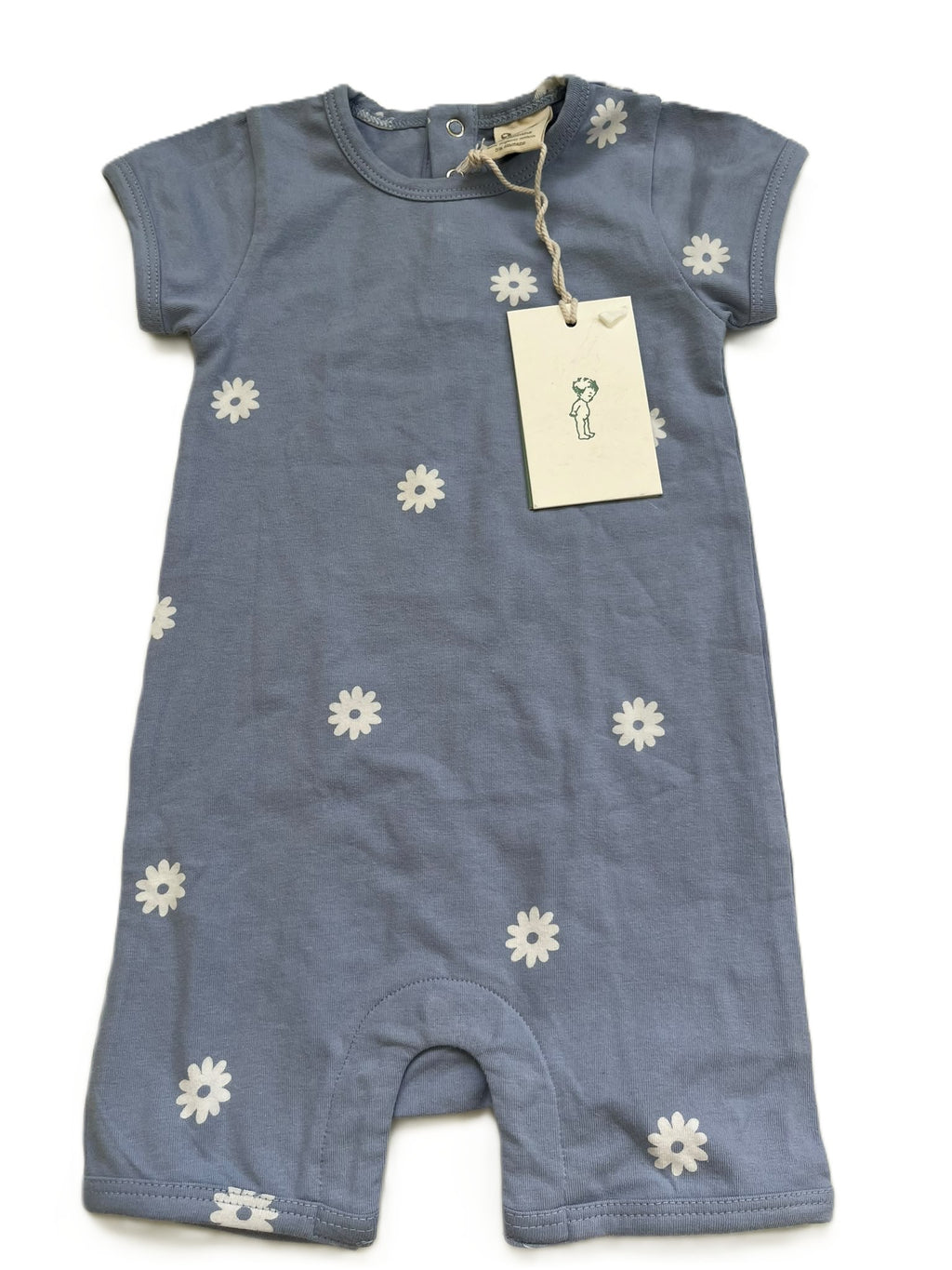 Nature Baby Blue Daisy Romper BNWT (3-6m)